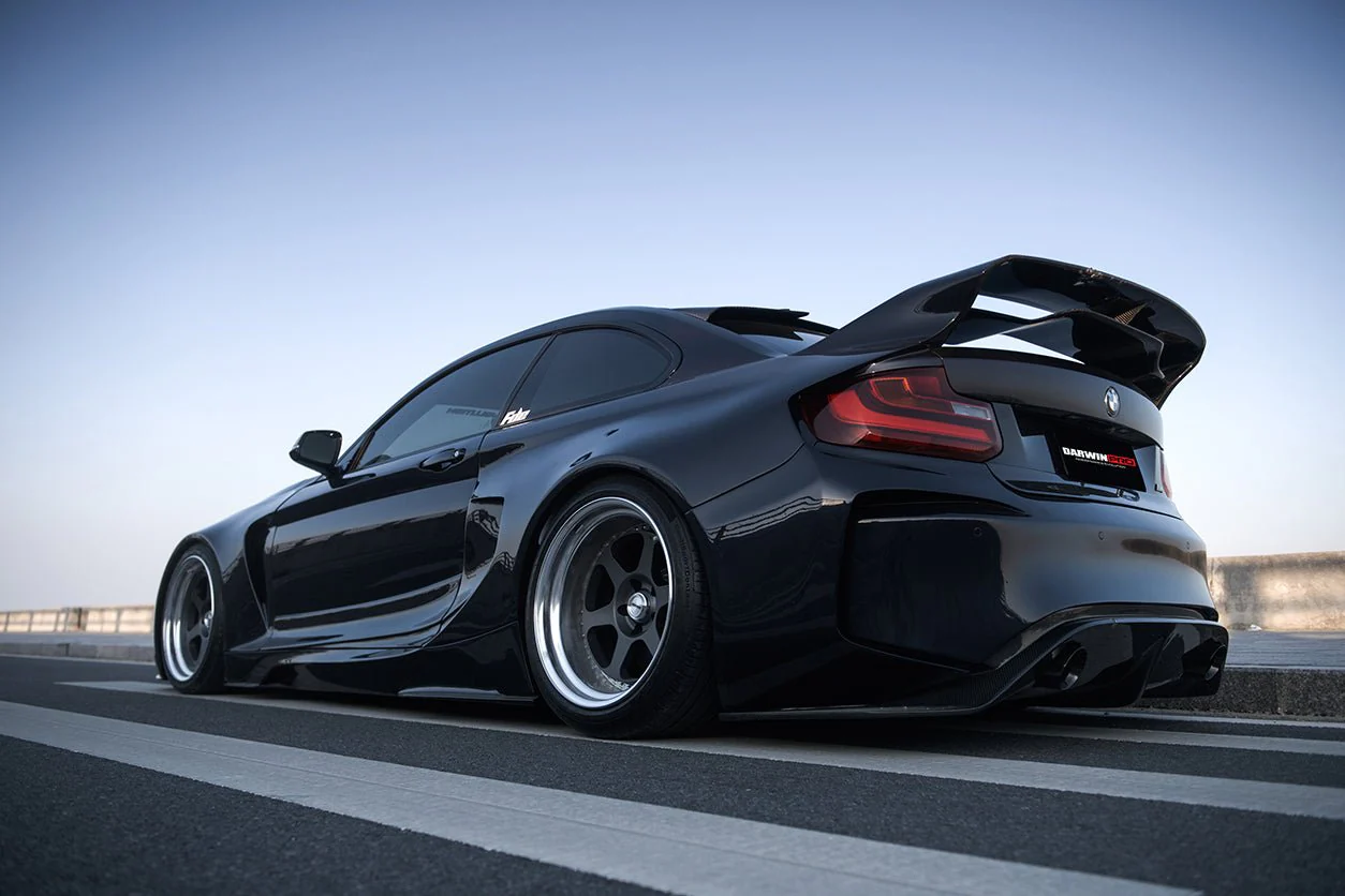 2014–2021 BMW VR-Style Trunk Spoiler Wing, Fits 2 Series, M2, F22, F87 - Image 5