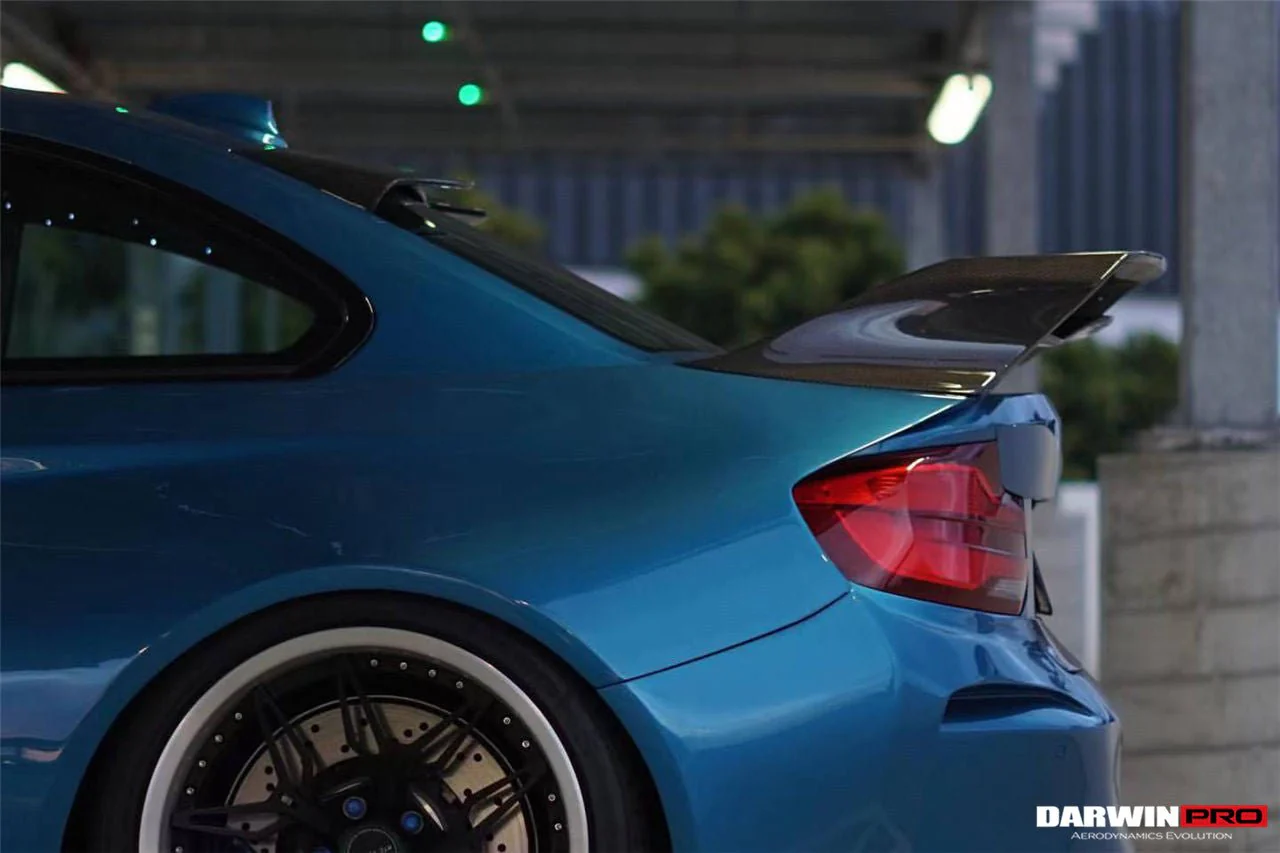 2014–2021 BMW VR-Style Trunk Spoiler Wing, Fits 2 Series, M2, F22, F87 - Image 9