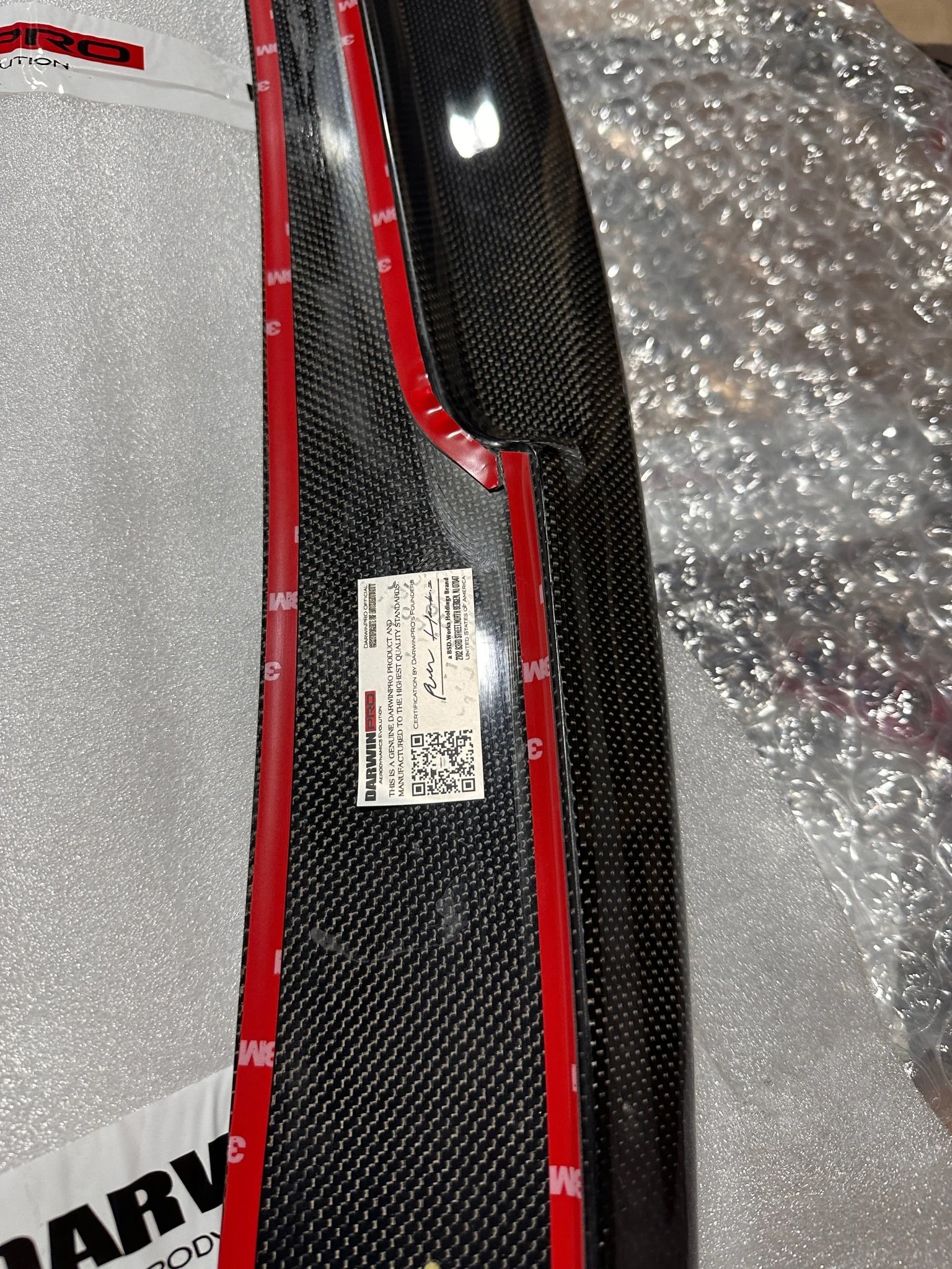 2015-2020 Ferrari 488 GTB BKSS Style Carbon Fiber Trunk Spoiler - Image 5