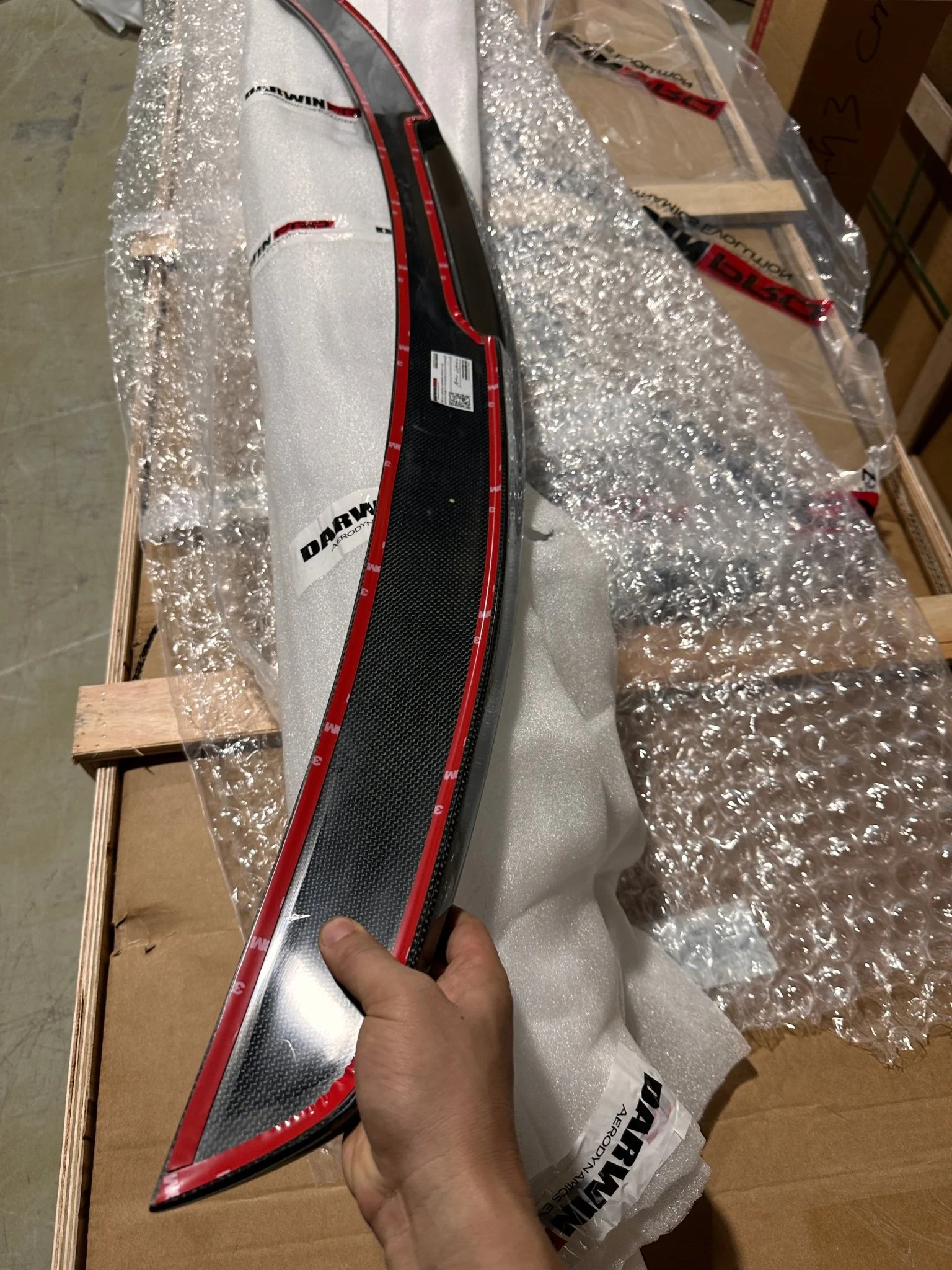 2015-2020 Ferrari 488 GTB BKSS Style Carbon Fiber Trunk Spoiler - Image 6