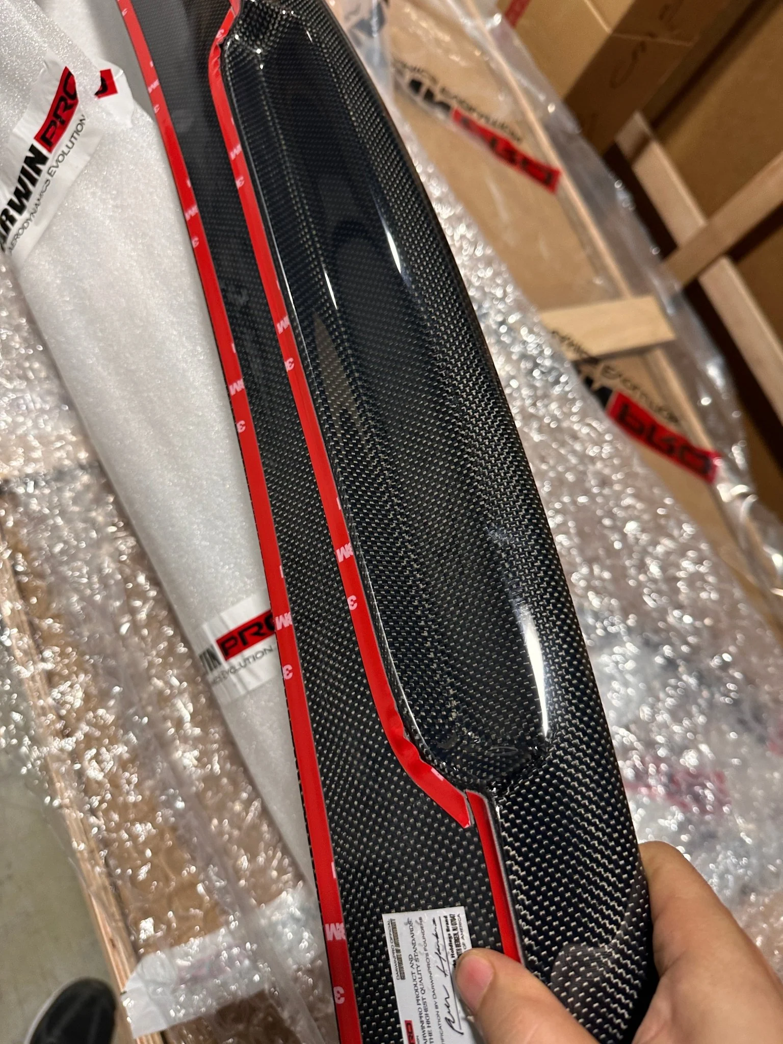 2015-2020 Ferrari 488 GTB BKSS Style Carbon Fiber Trunk Spoiler - Image 8