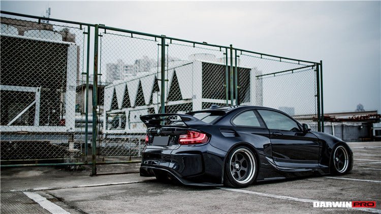2016-2020 BMW M2 F87 VR Style Partial Carbon Fiber Wide Full Body kit - Image 14