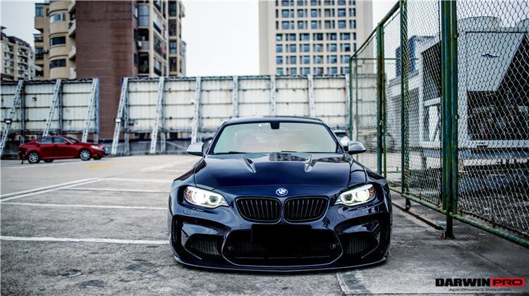 2016-2020 BMW M2 F87 VR Style Partial Carbon Fiber Wide Full Body kit - Image 19