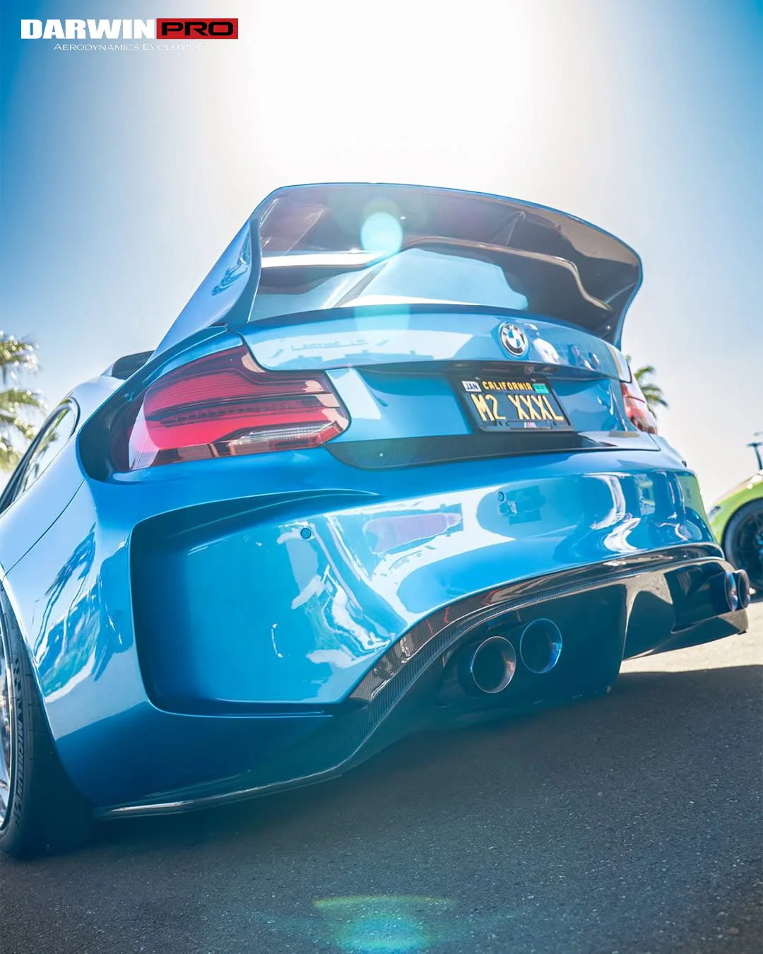 2016-2020 BMW M2 F87 VR Style Partial Carbon Fiber Wide Full Body kit - Image 28