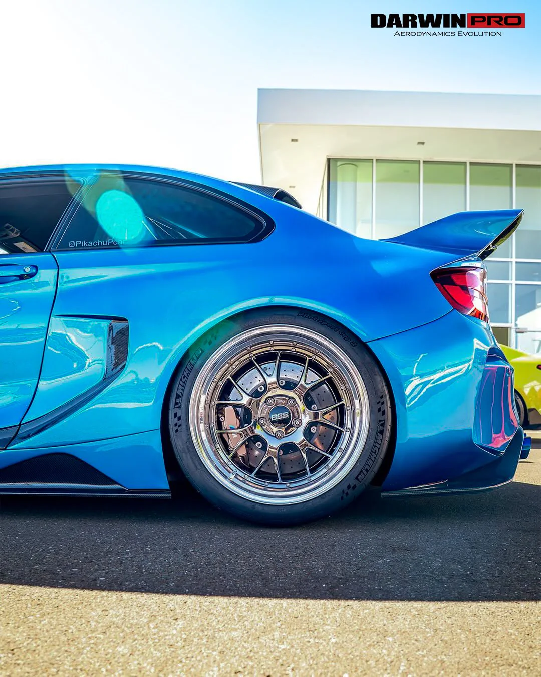 2016-2020 BMW M2 F87 VR Style Partial Carbon Fiber Wide Full Body kit - Image 29
