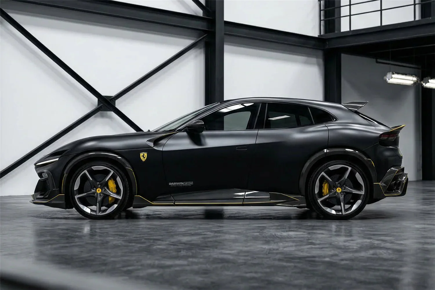 2023-UP Ferrari Purosangue F175 Carbon Fiber Soft Body Kit DarwinPRO iMP Design - Image 9