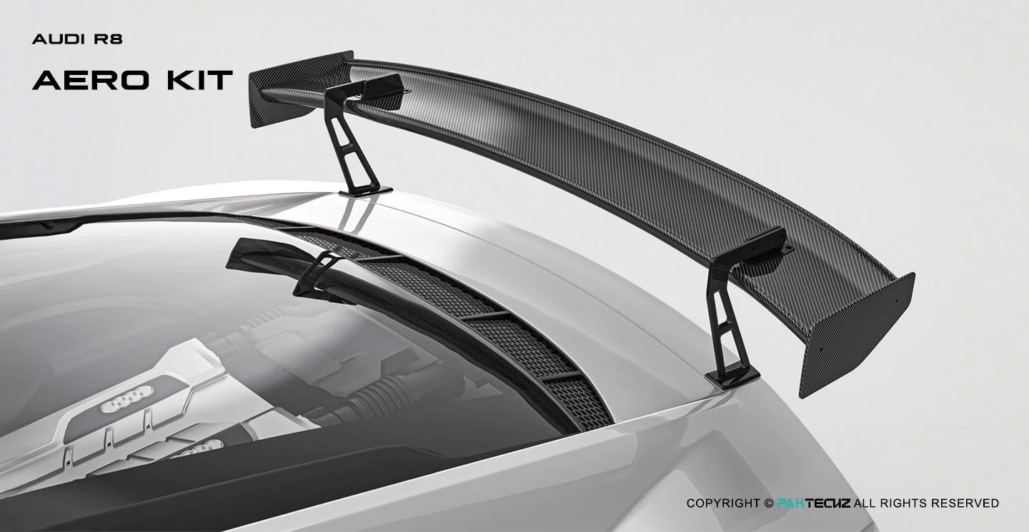 Audi R8 (Gen 2) Paktechz Full Dry Carbon Aerodynamics kit (2019-2023) - Image 21
