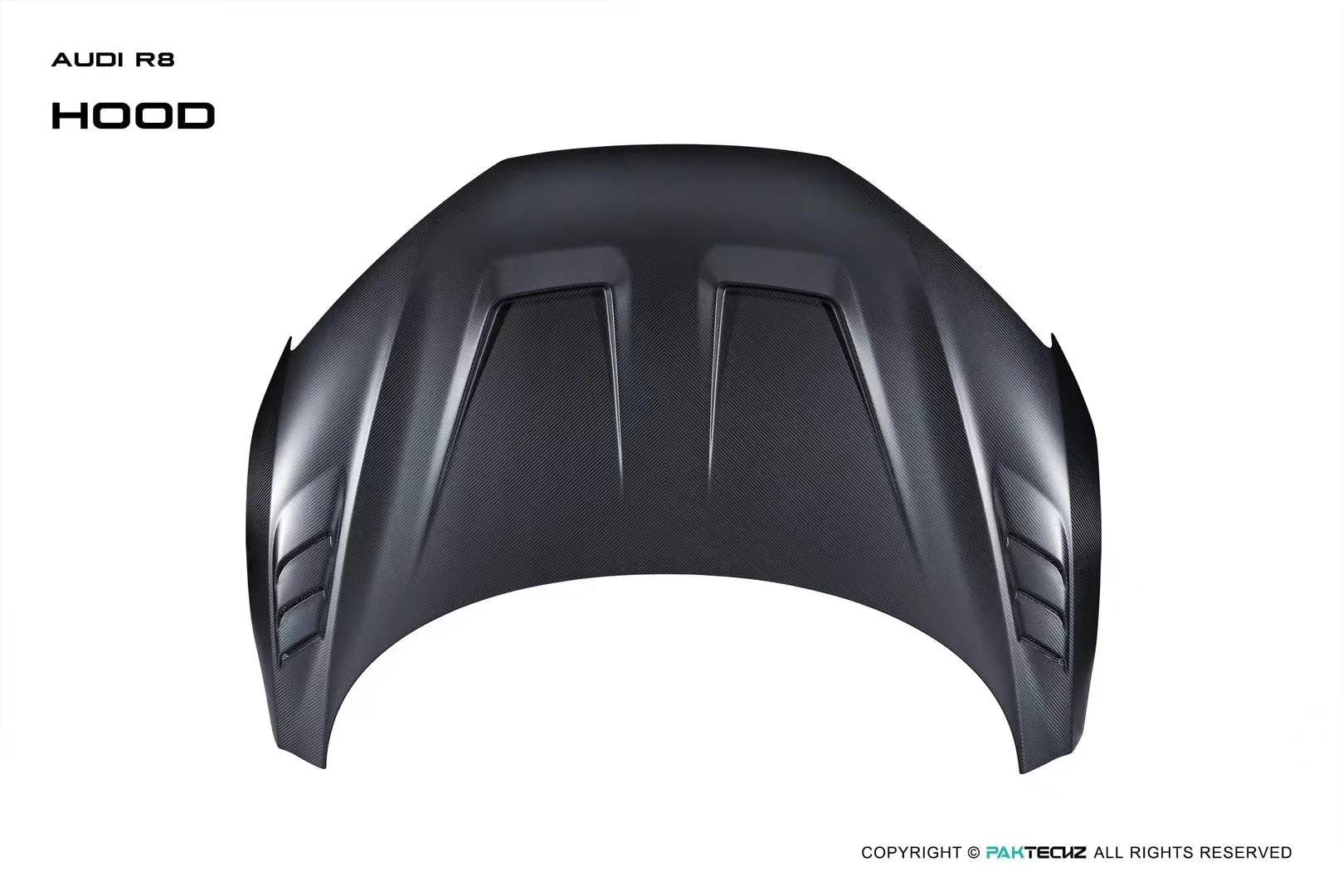 Audi R8 (Gen 2) Paktechz Full Dry Carbon Aerodynamics kit (2019-2023) - Image 33
