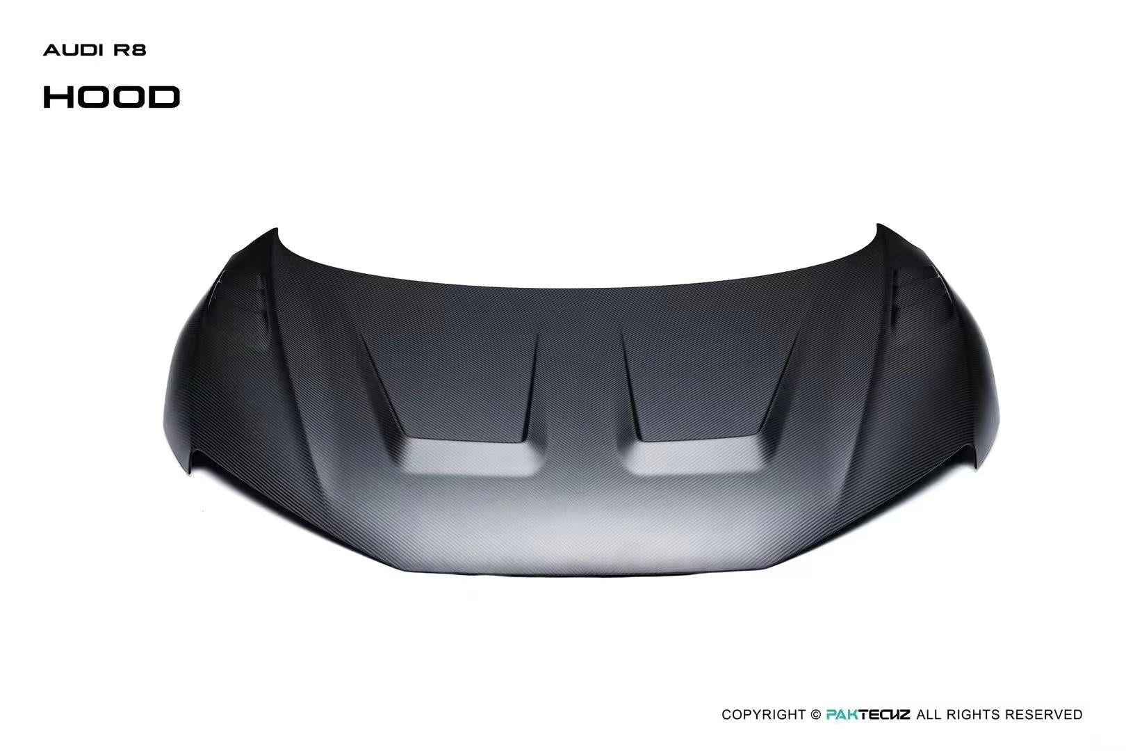 Audi R8 (Gen 2) Paktechz Full Dry Carbon Aerodynamics kit (2019-2023) - Image 25