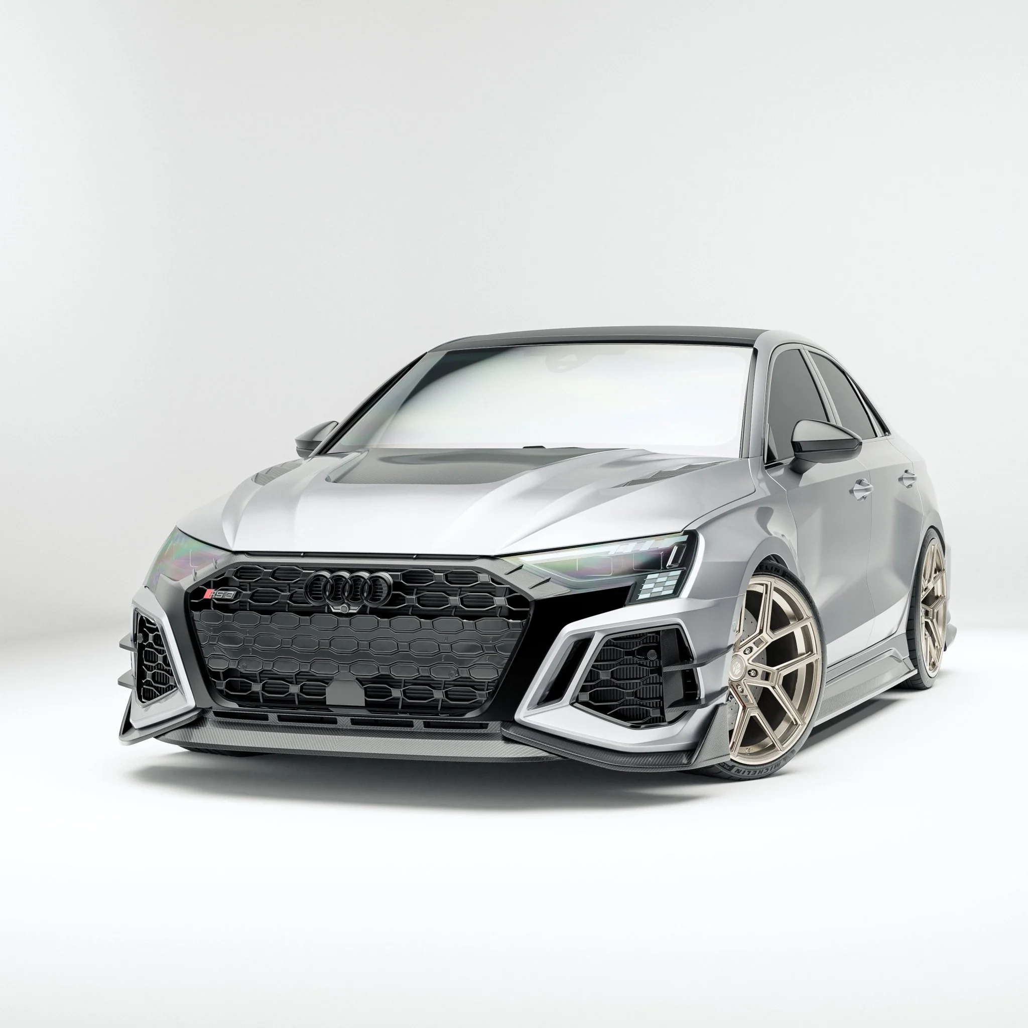 Audi RS3 8Y Limousine Carbon Fiber Bodykit - Image 10