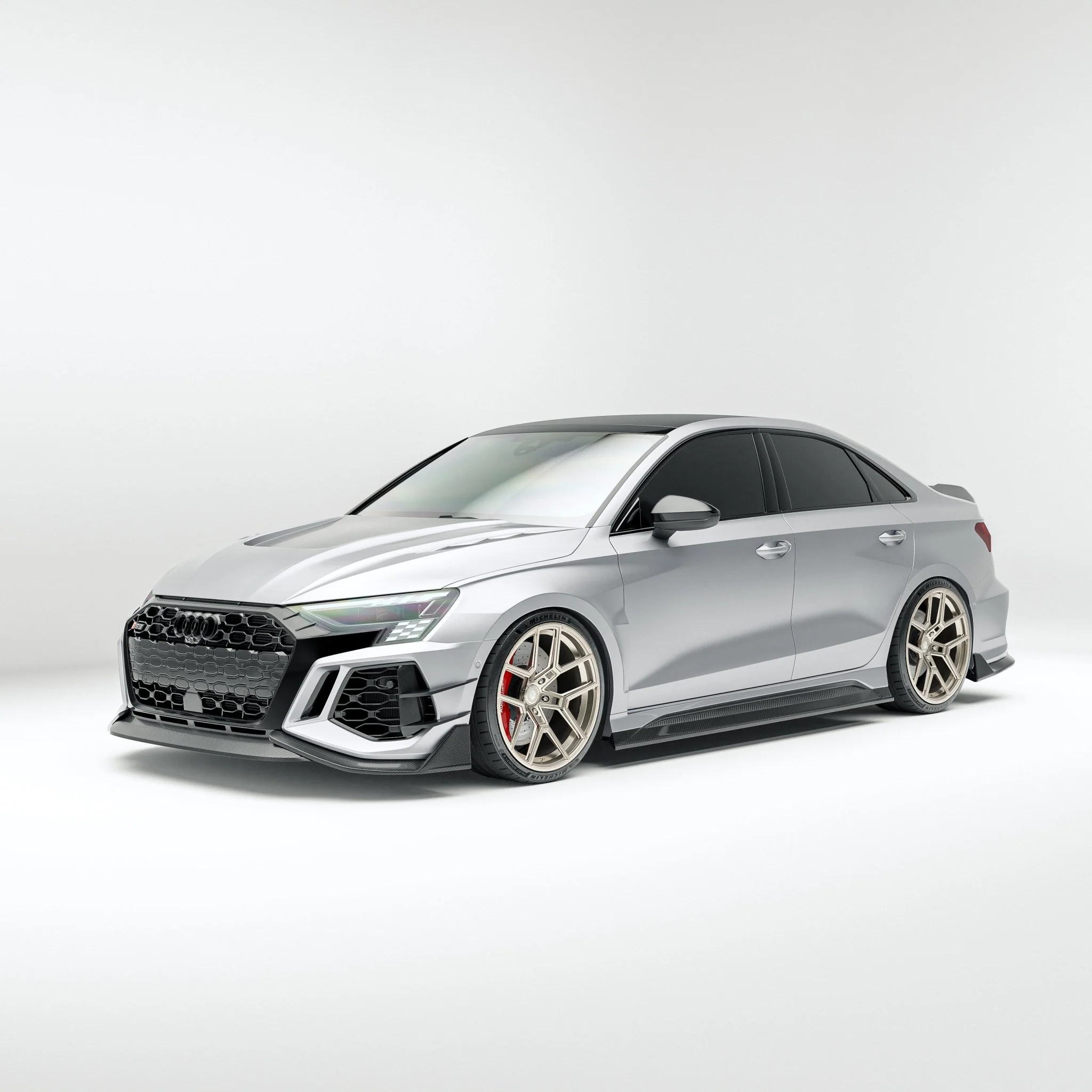 Audi RS3 8Y Limousine Carbon Fiber Bodykit - Image 4