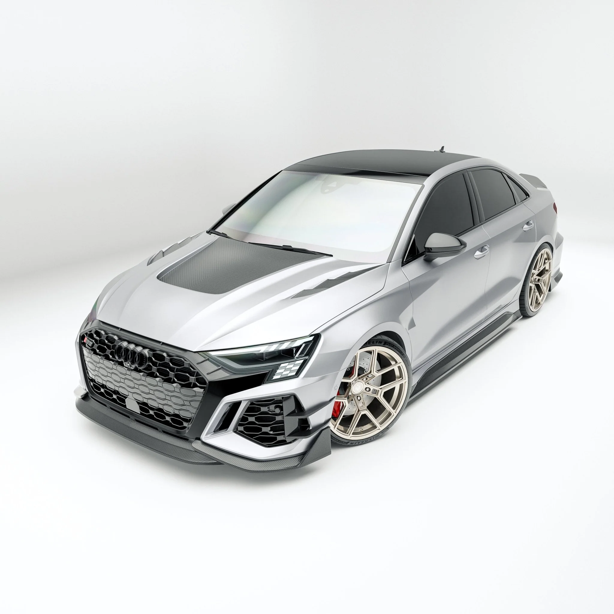 Audi RS3 8Y Limousine Carbon Fiber Bodykit - Image 7