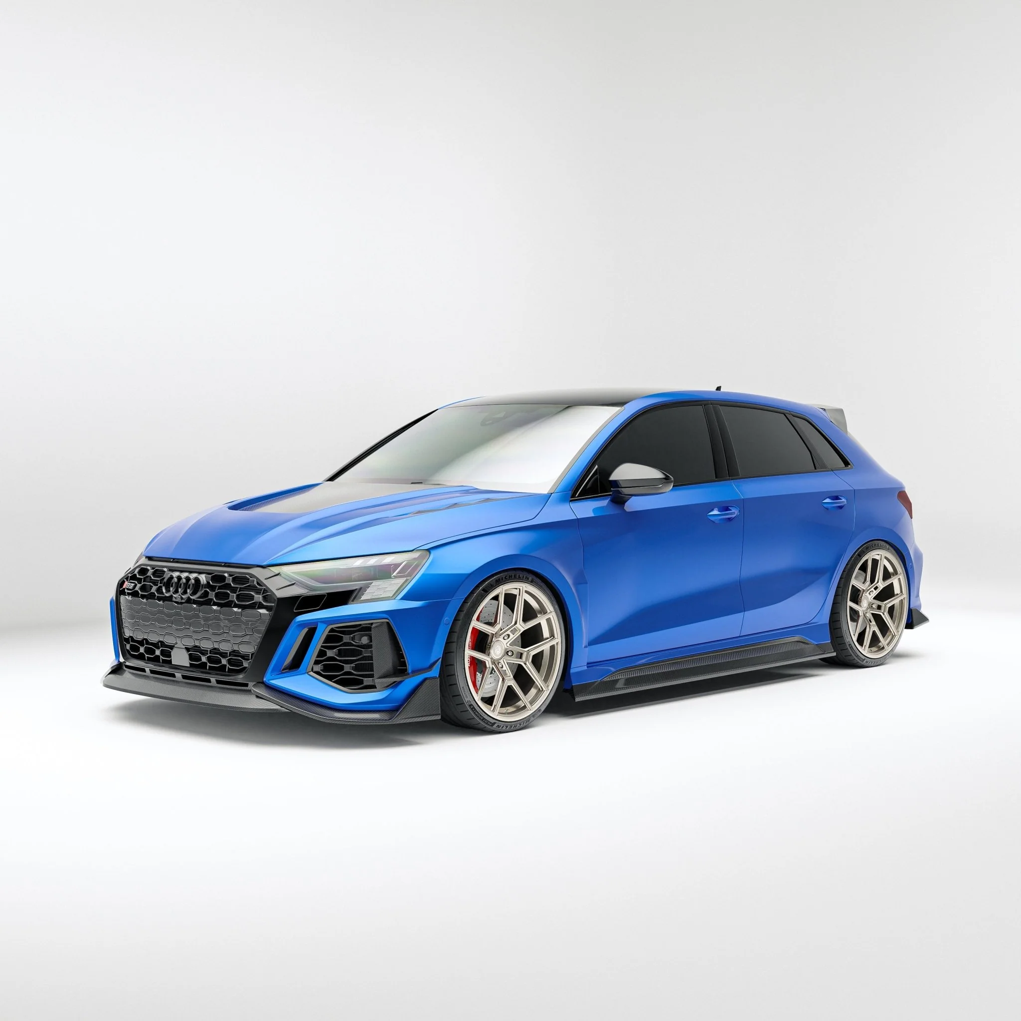 Audi RS3 8Y Sportback Carbon Fiber Bodykit - Image 3