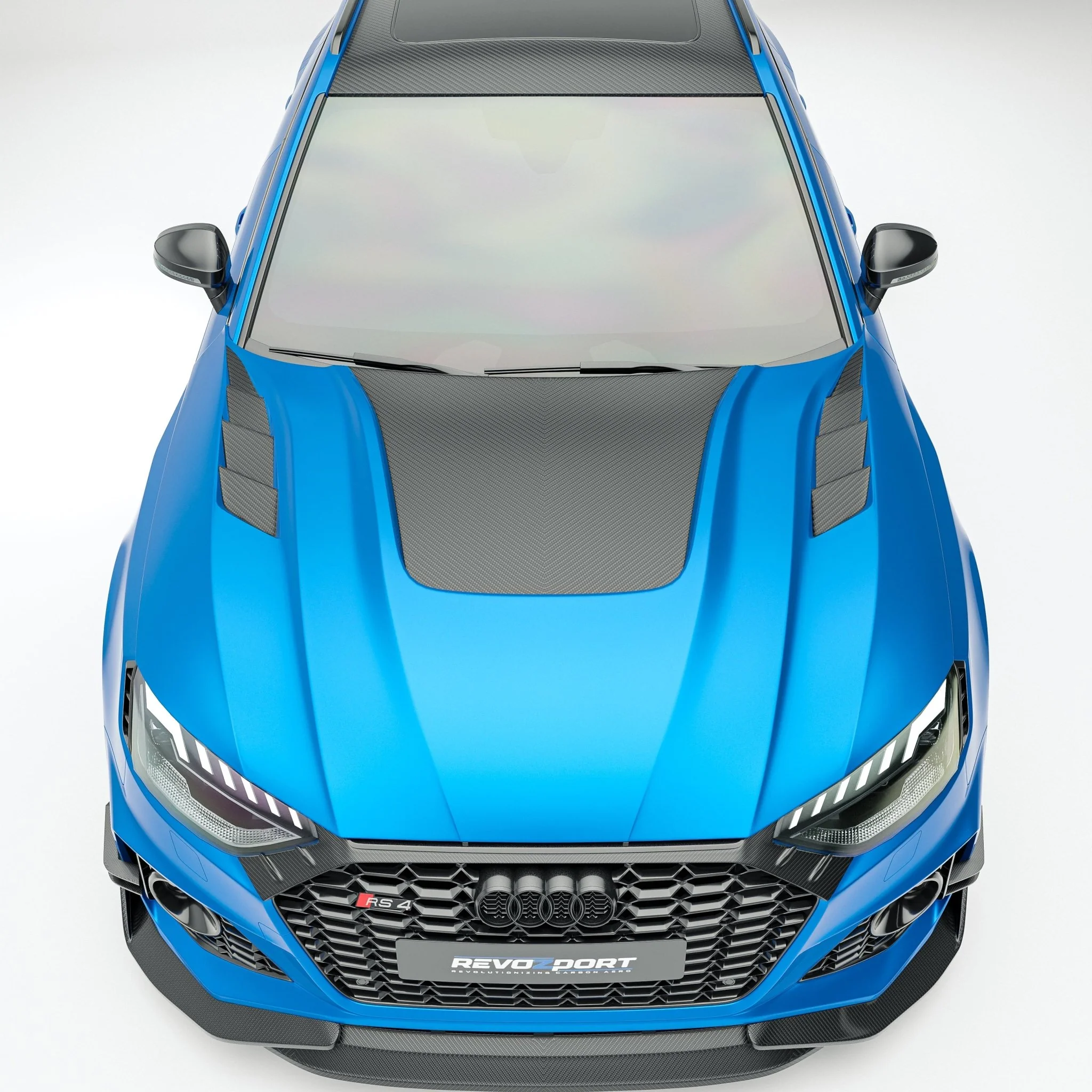 Audi RS4 B9.5 Facelift Carbon Fiber Hood - Image 4