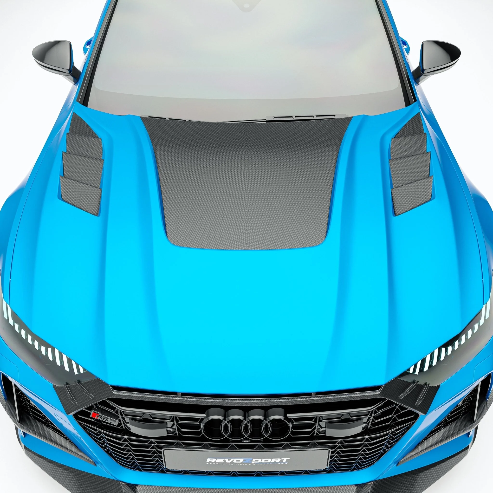 Audi RS7 C8 Carbon Fiber Hood - Image 4