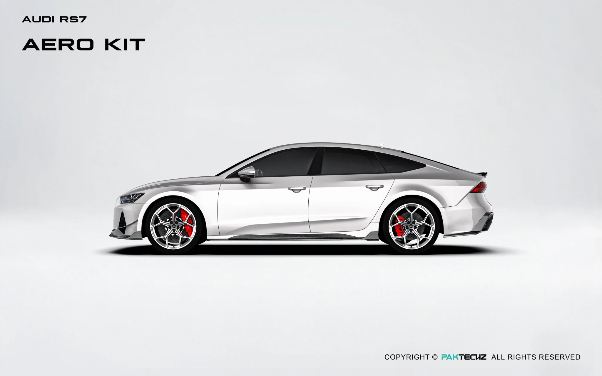 Audi RS7 C8 Paktechz Full Dry Carbon Aerodynamics kit - Image 6