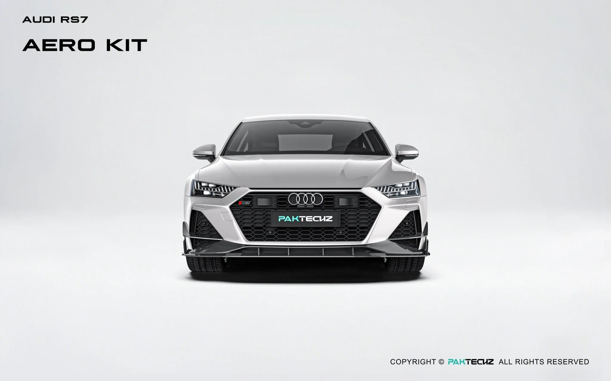 Audi RS7 C8 Paktechz Full Dry Carbon Aerodynamics kit - Image 7
