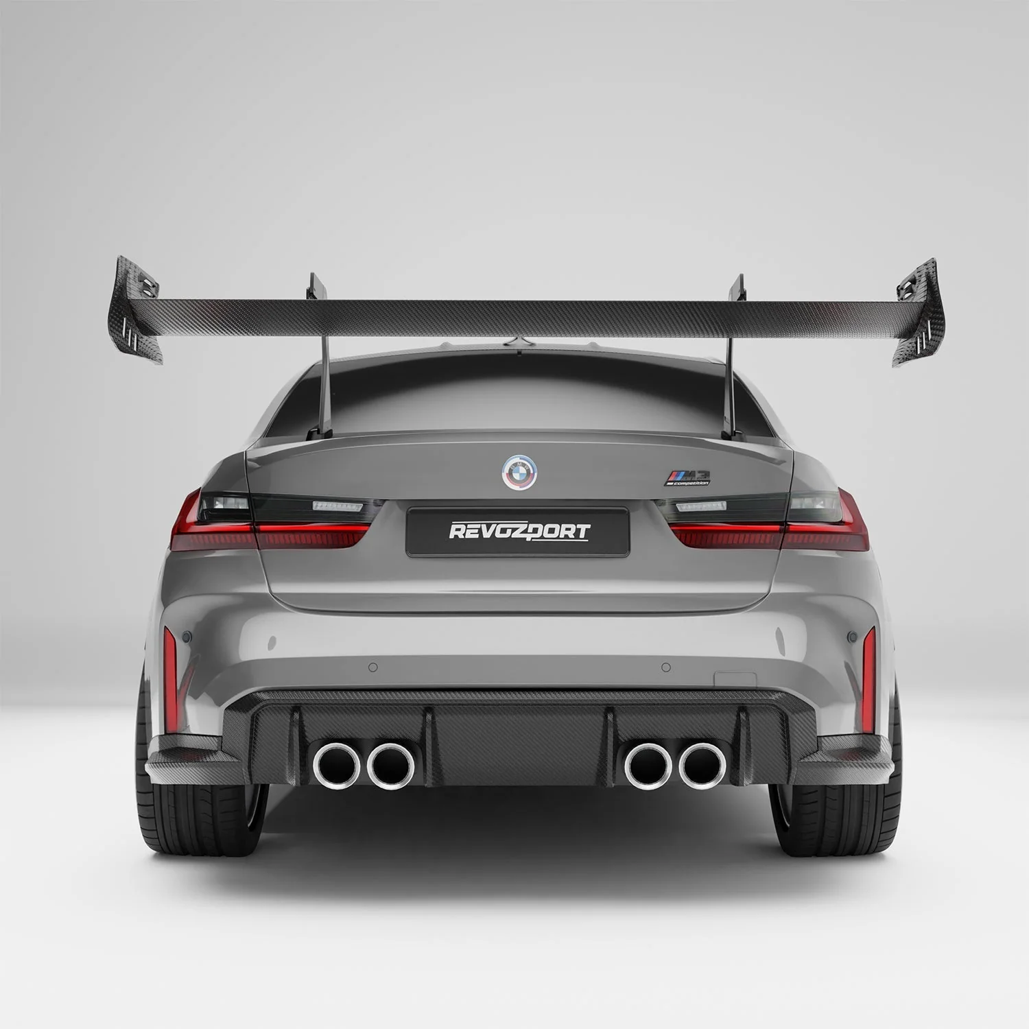 BMW M3 G80 Carbon Fiber Rear Wing - Image 2