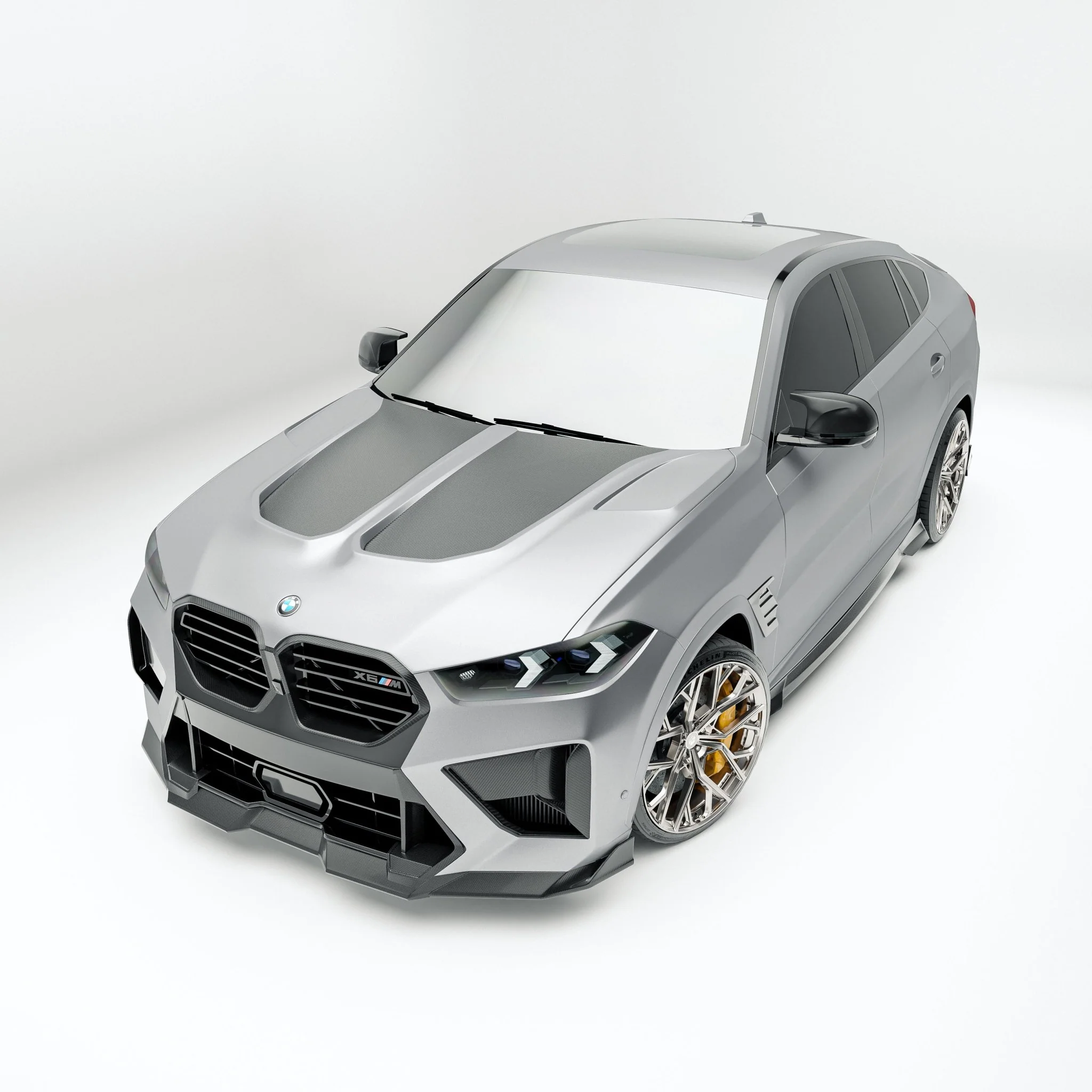 BMW X6M F96 LCI Carbon Fiber Bodykit - Image 7