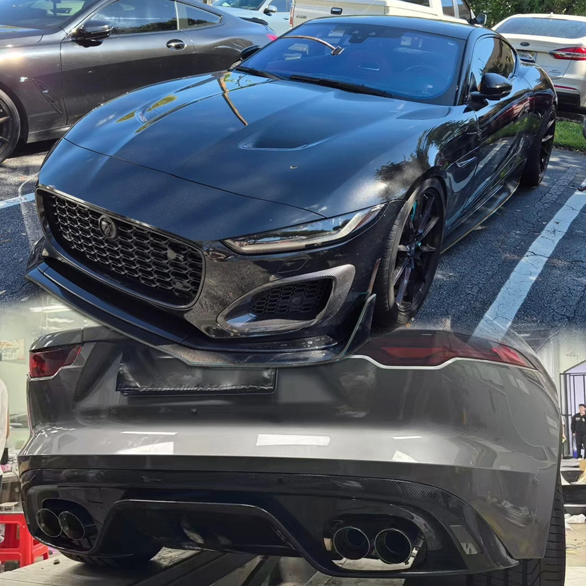 Carbon Fibre Bodykit For Jaguar F-Type 2021+ - Image 2