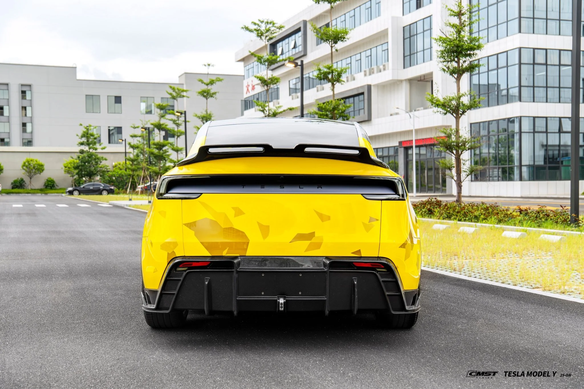 CMST 2025+ Tesla Model Y Carbon Fibre Spoiler Options - Image 8