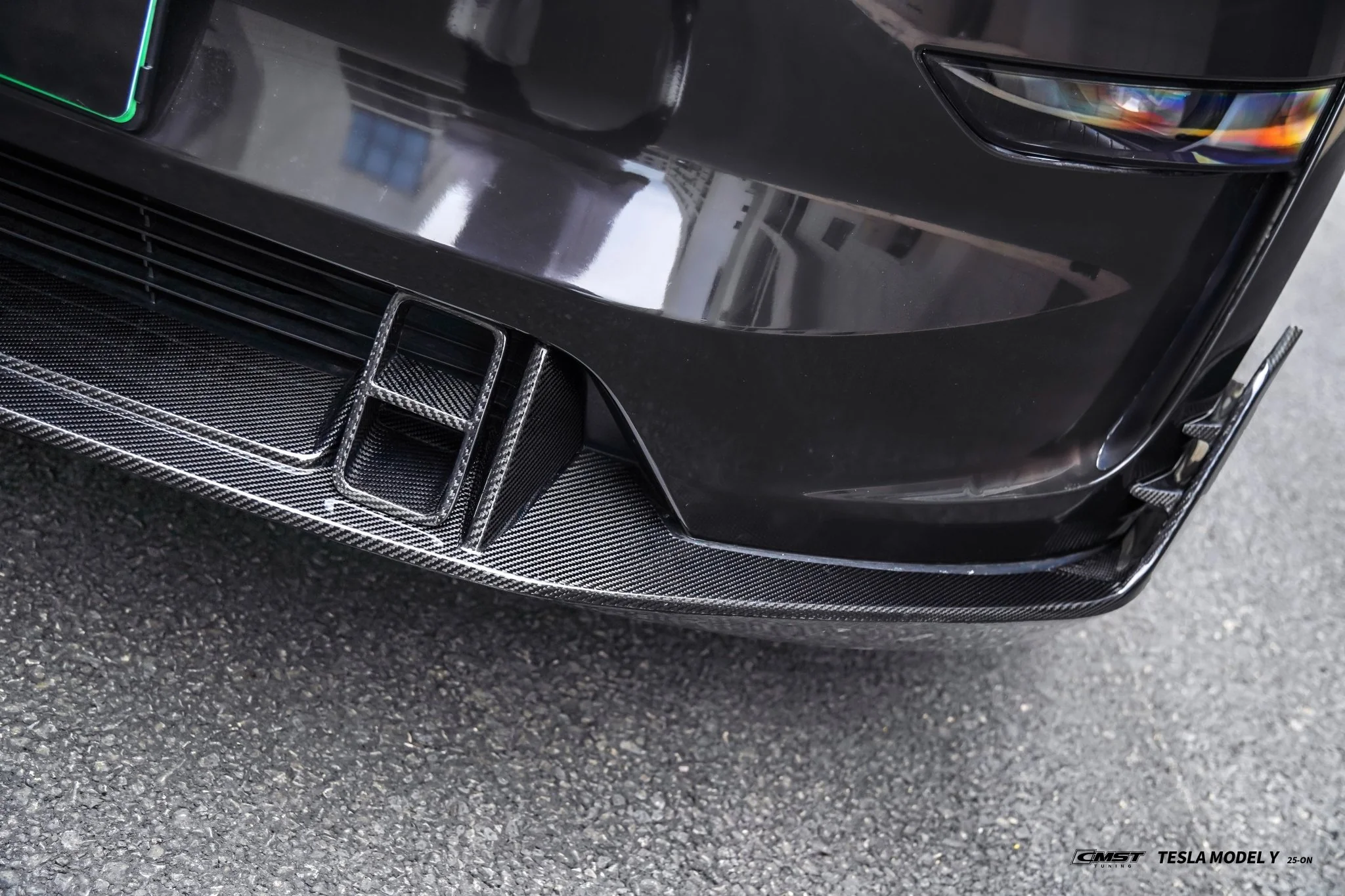 CMST 2025+ Tesla Model Y Lowline Kit Carbon Fibre Bodykit V.2 - Image 12