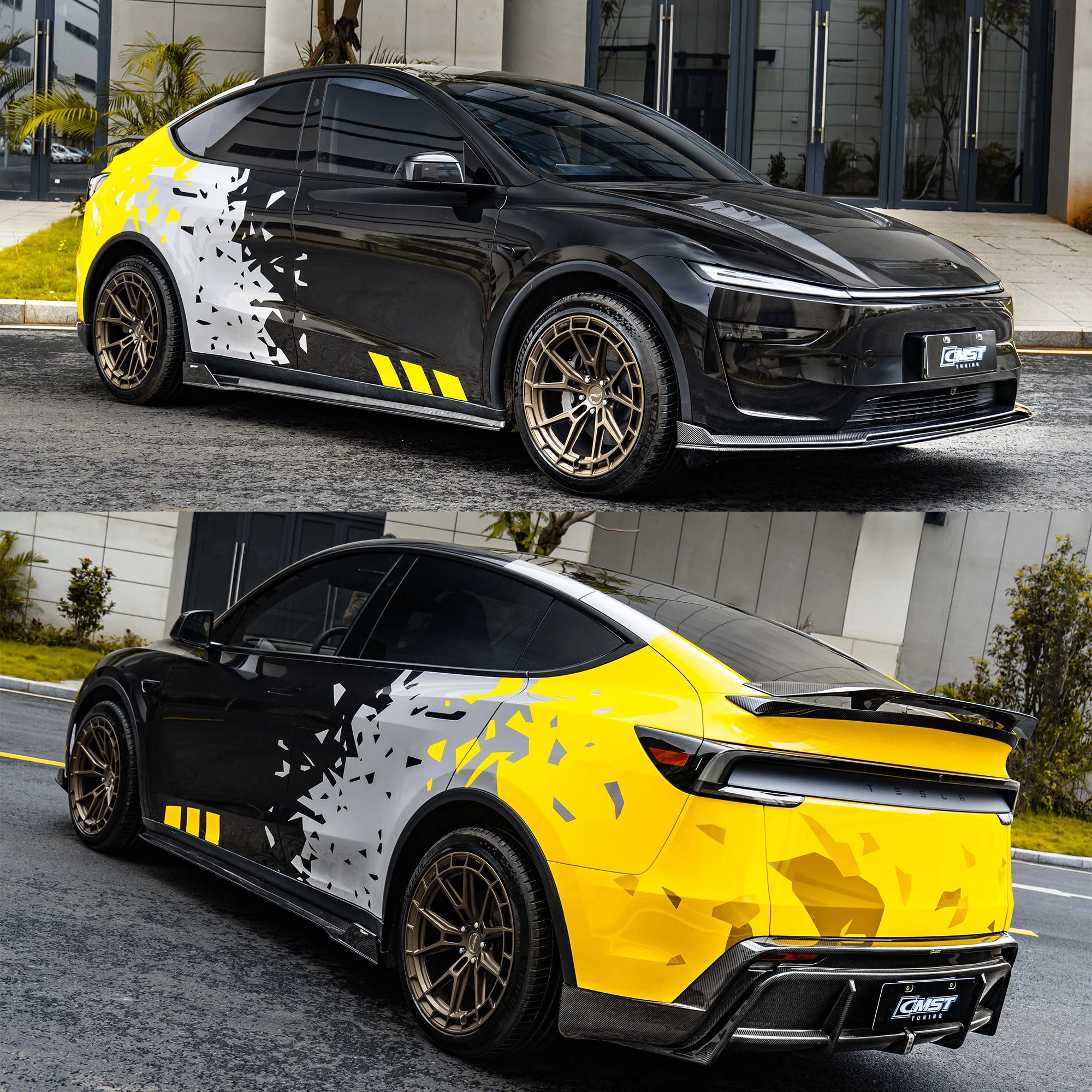 CMST 2025+ Tesla Model Y Lowline Kit Carbon Fibre Bodykit V.1 - Image 2