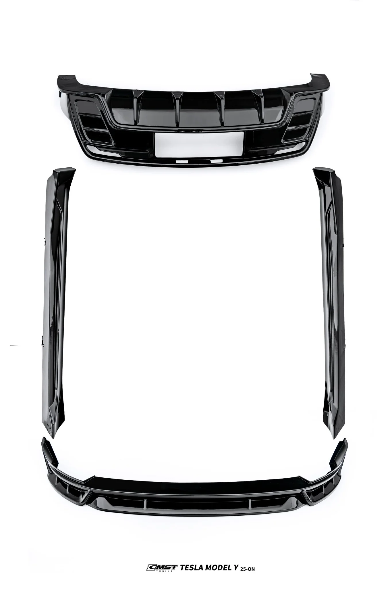 CMST 2025+ Tesla Model Y Lowline Kit Gloss Black Bodykit - Image 18