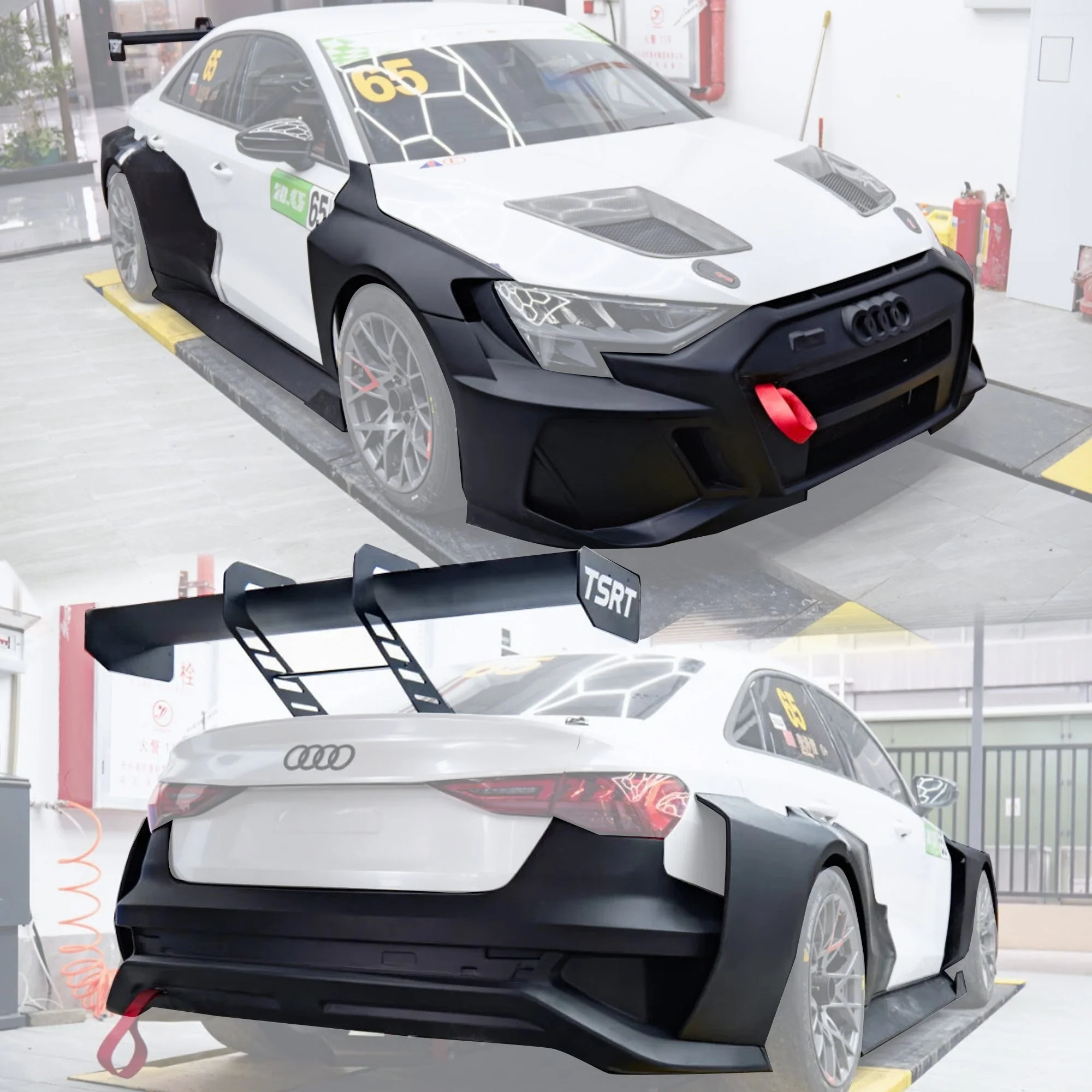 CMST Audi RS3 LMS TCR 8Y FRP or Carbon Fibre Bodykit - Image 18