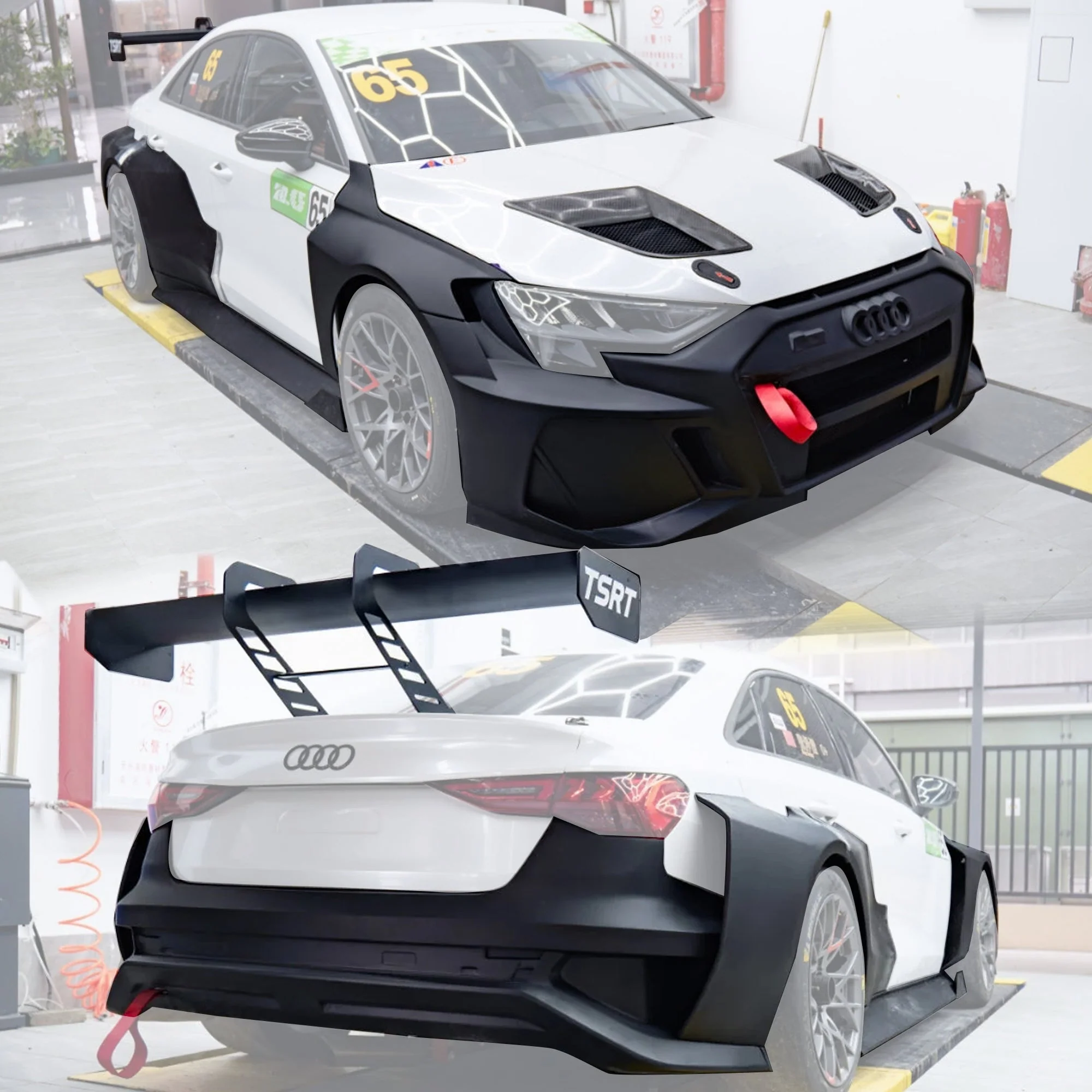CMST Audi RS3 LMS TCR 8Y FRP or Carbon Fibre Bodykit - Image 19