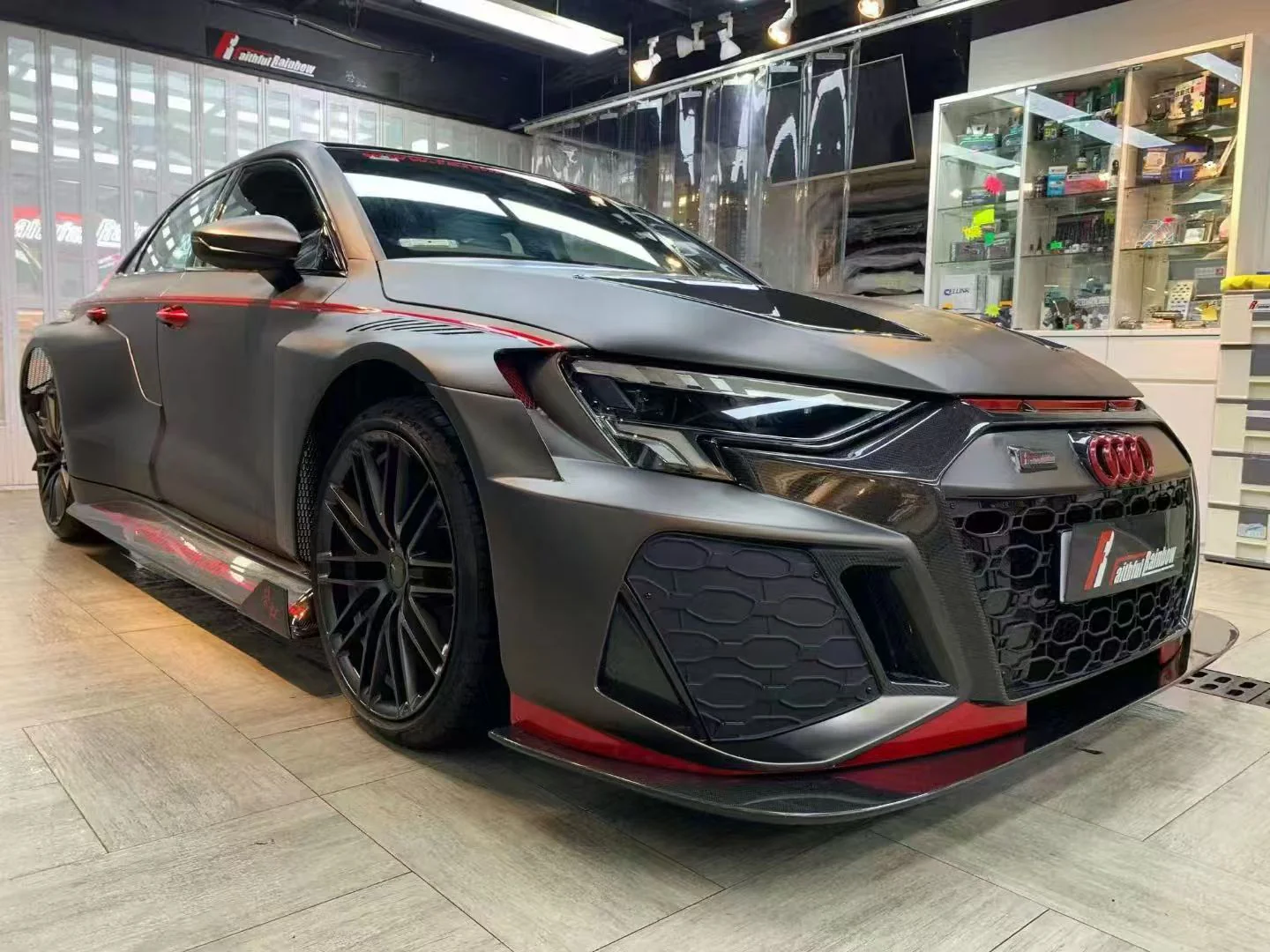 CMST Audi RS3 LMS TCR 8Y FRP or Carbon Fibre Bodykit - Image 22