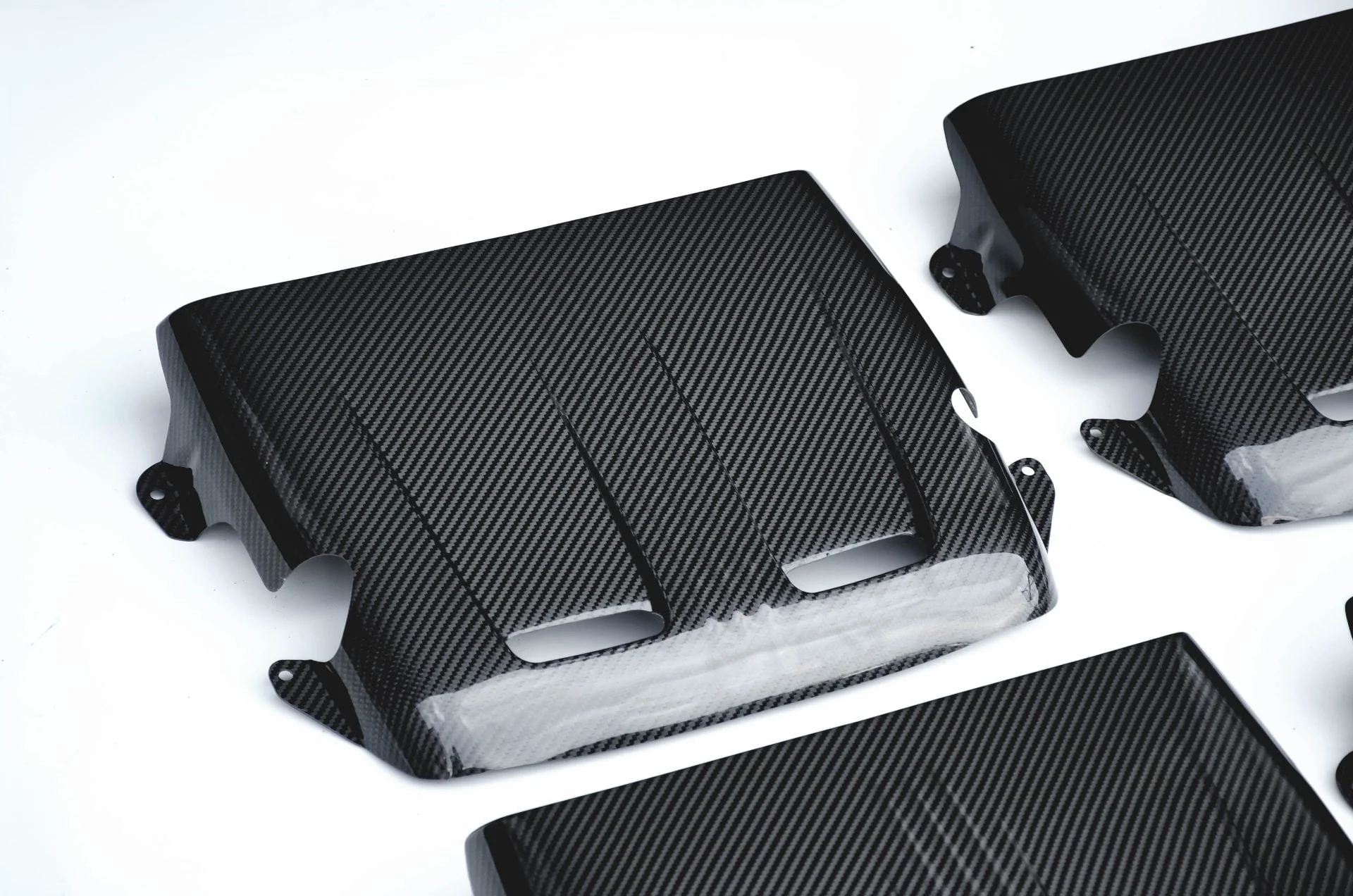 CMST Carbon Fiber Engine Cover for Mercedes Benz AMG C63 (2015-2020) - Image 14