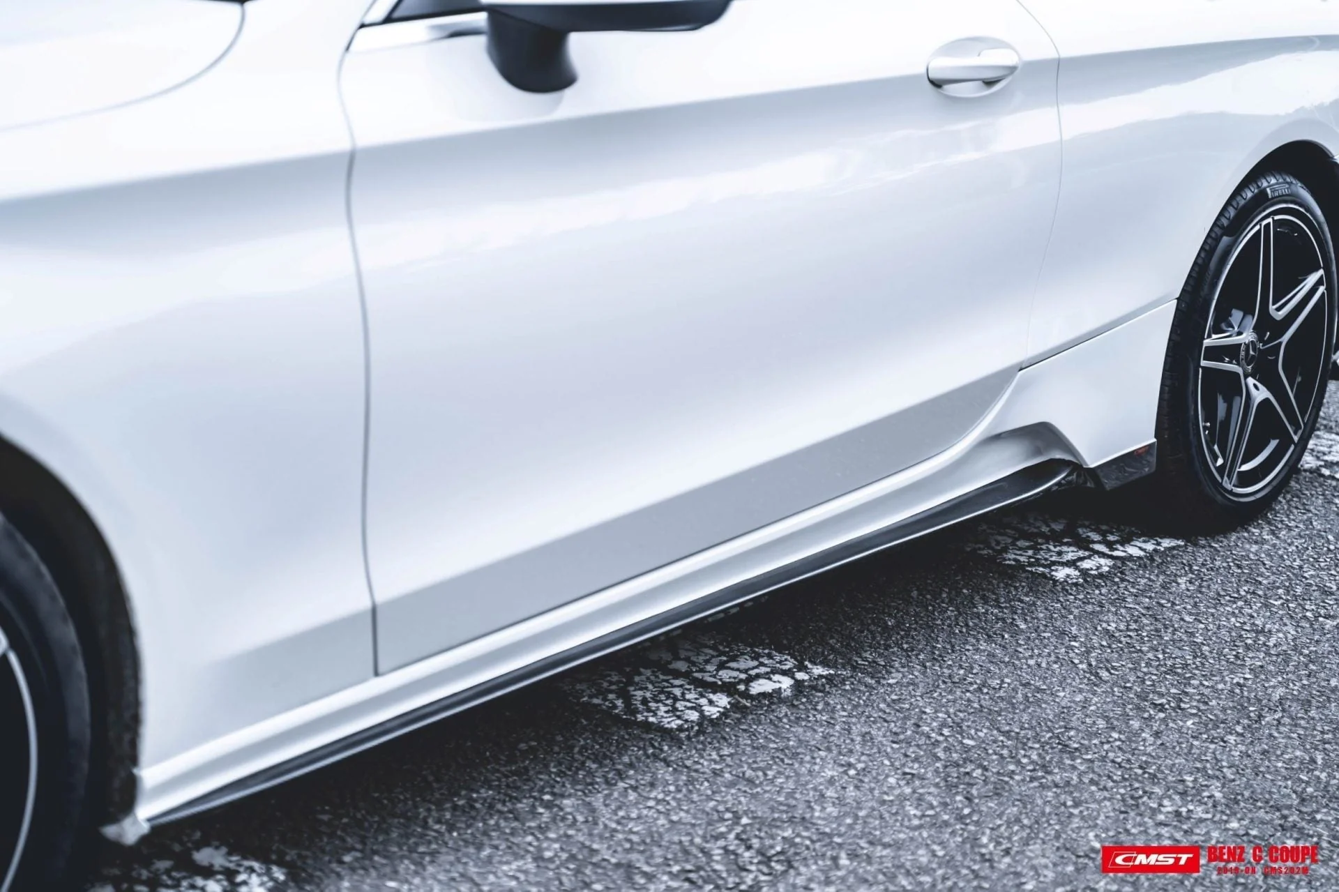 CMST Carbon Fiber Full Body Kit for Mercedes Benz C Coupe AMG Sport Package W205 (2019-ON) - Image 17