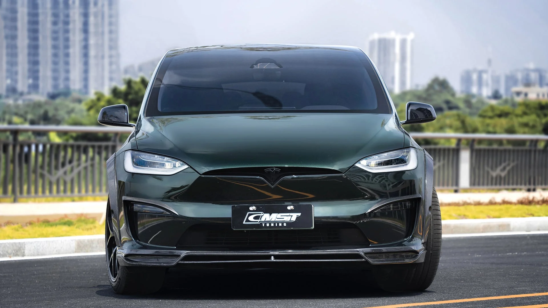 CMST Carbon Fiber Full Body Kit for Tesla Model X Gen 2 2022-2026 - Image 16