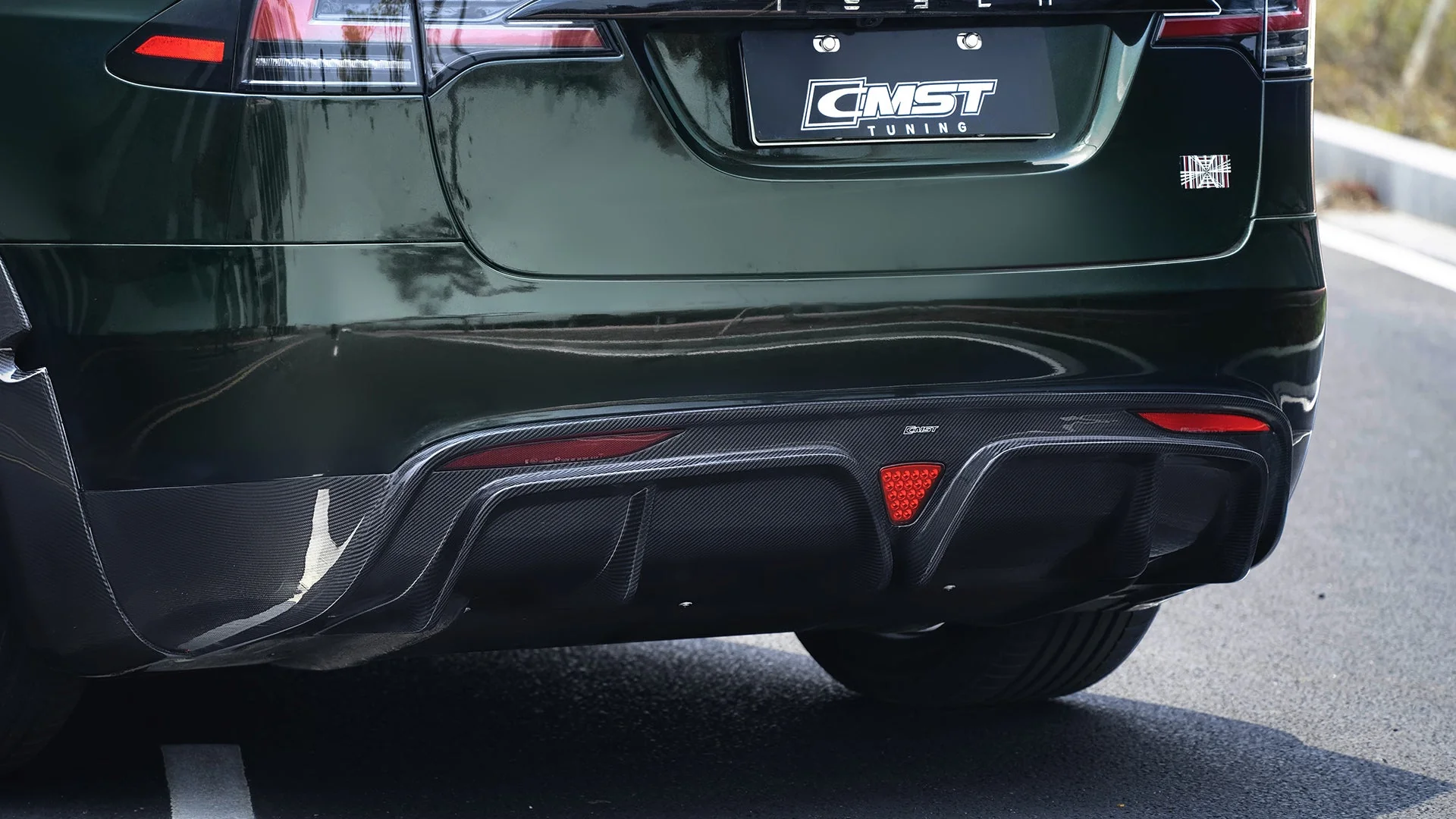CMST Carbon Fiber Full Body Kit for Tesla Model X Gen 2 2022-2026 - Image 21