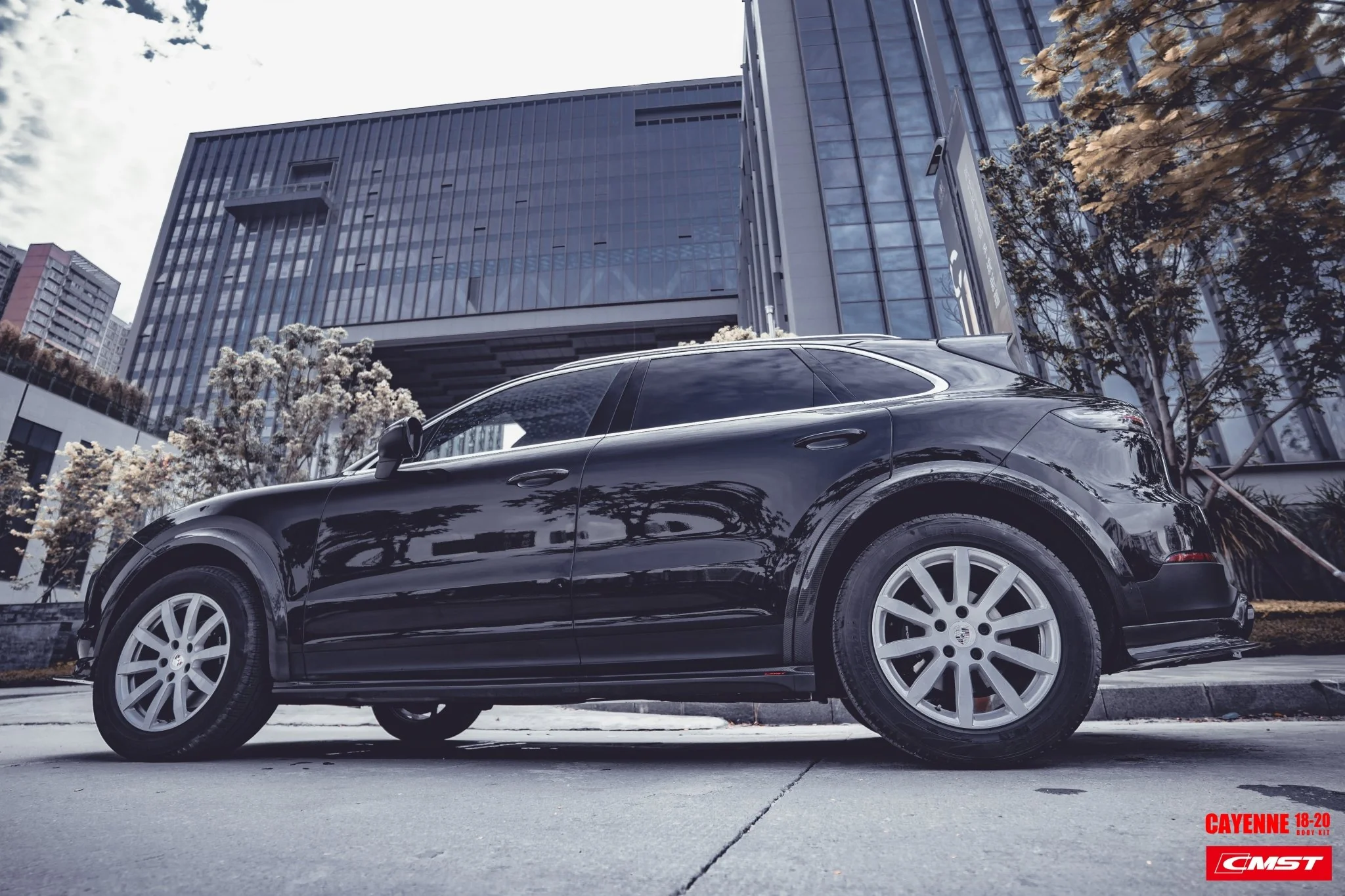 Porsche Cayenne 9Y0 2018-2020 CMST Carbon Fibre Aero Body Kit - Image 19