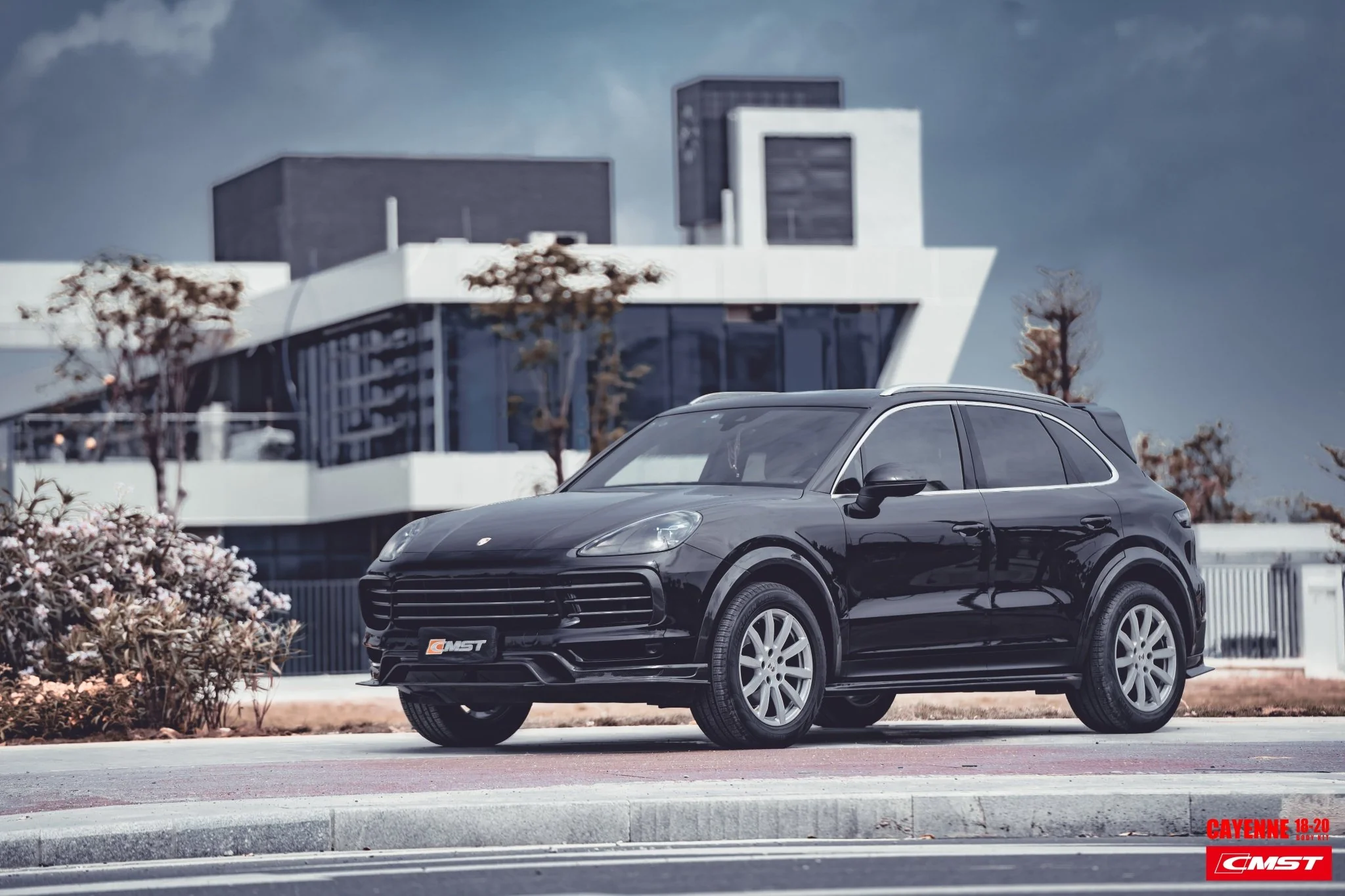 Porsche Cayenne 9Y0 2018-2020 CMST Carbon Fibre Aero Body Kit - Image 3