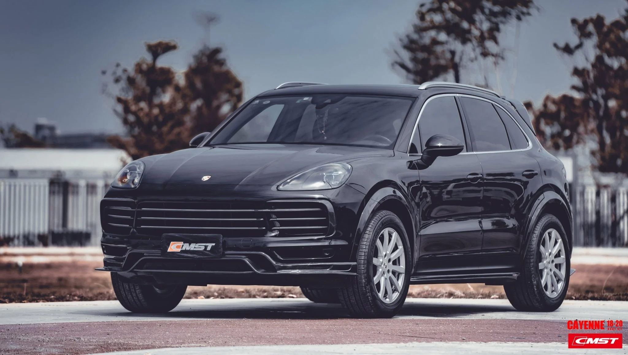 Porsche Cayenne 9Y0 2018-2020 CMST Carbon Fibre Aero Body Kit - Image 4