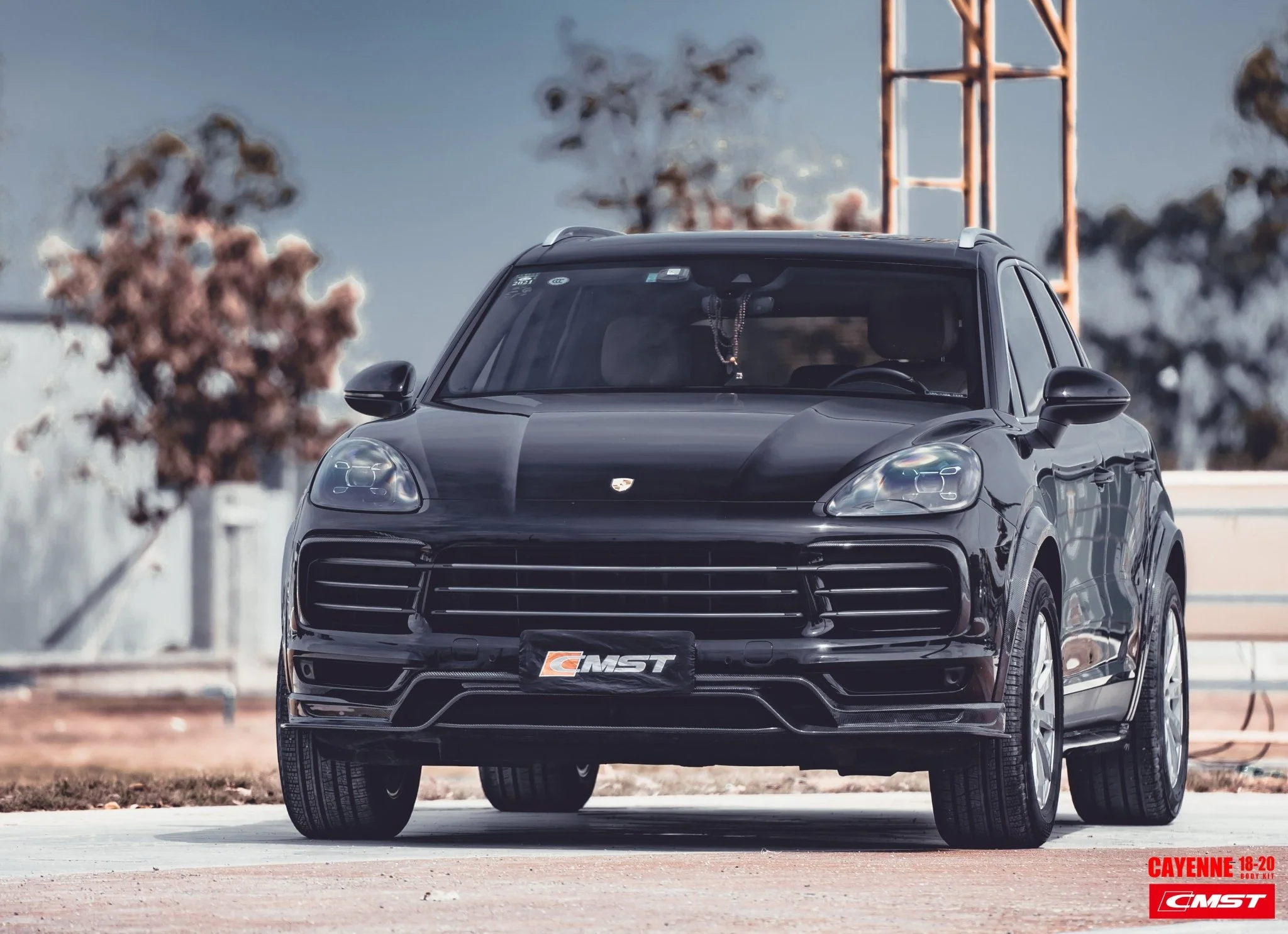 Porsche Cayenne 9Y0 2018-2020 CMST Carbon Fibre Aero Body Kit - Image 5