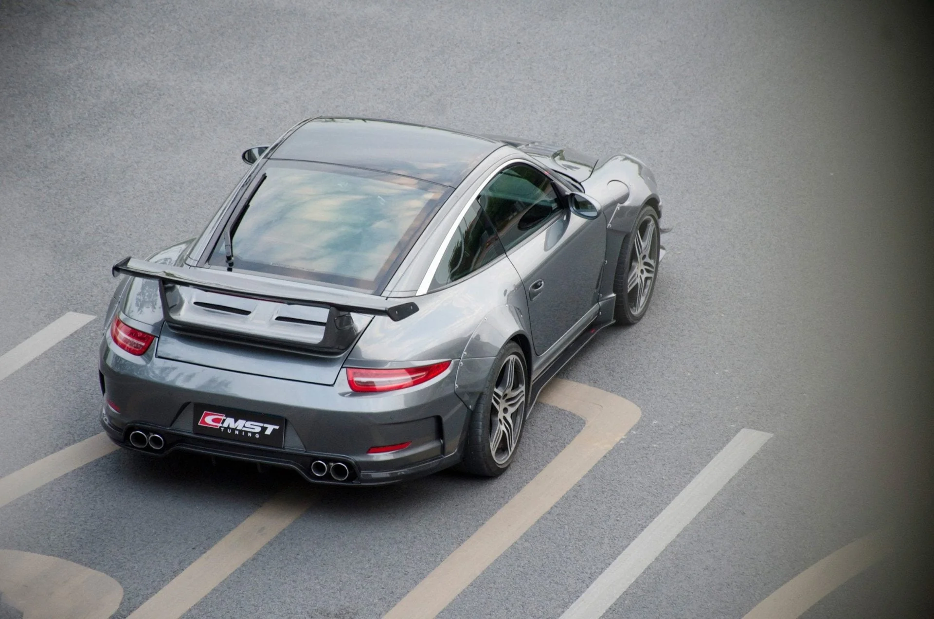 CMST Carbon Fiber Trunk Lid with Rear Spoiler for Porsche 2006-2011 (911) 997 Upgrade to GT3 - Image 10