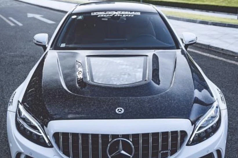 CMST Carbon Fiber Wide Body Kit for Mercedes-Benz C43 C300 C Coupe 2015-ON - Image 14