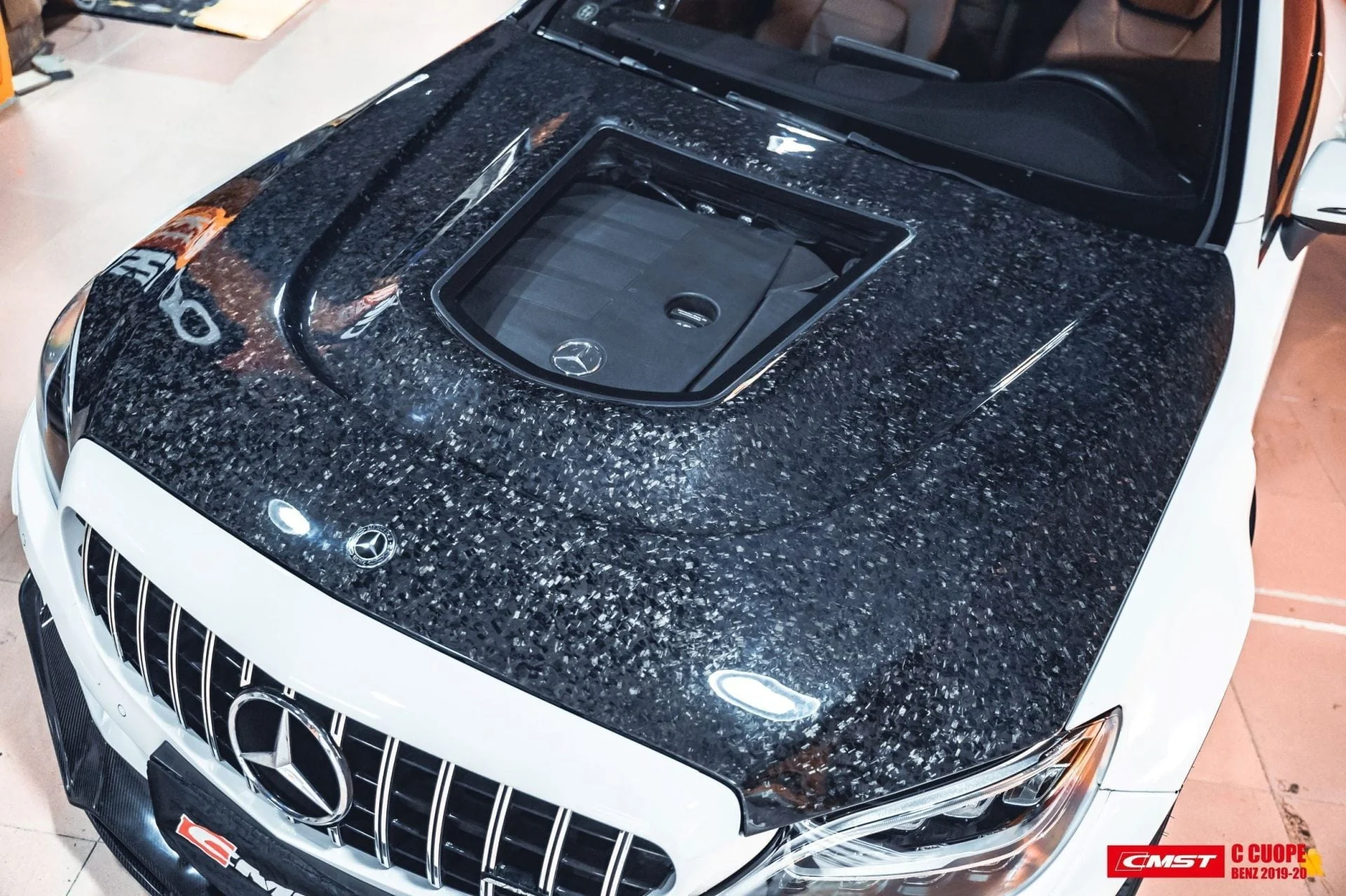CMST Carbon Fiber Wide Body Kit for Mercedes-Benz C43 C300 C Coupe 2015-ON - Image 21