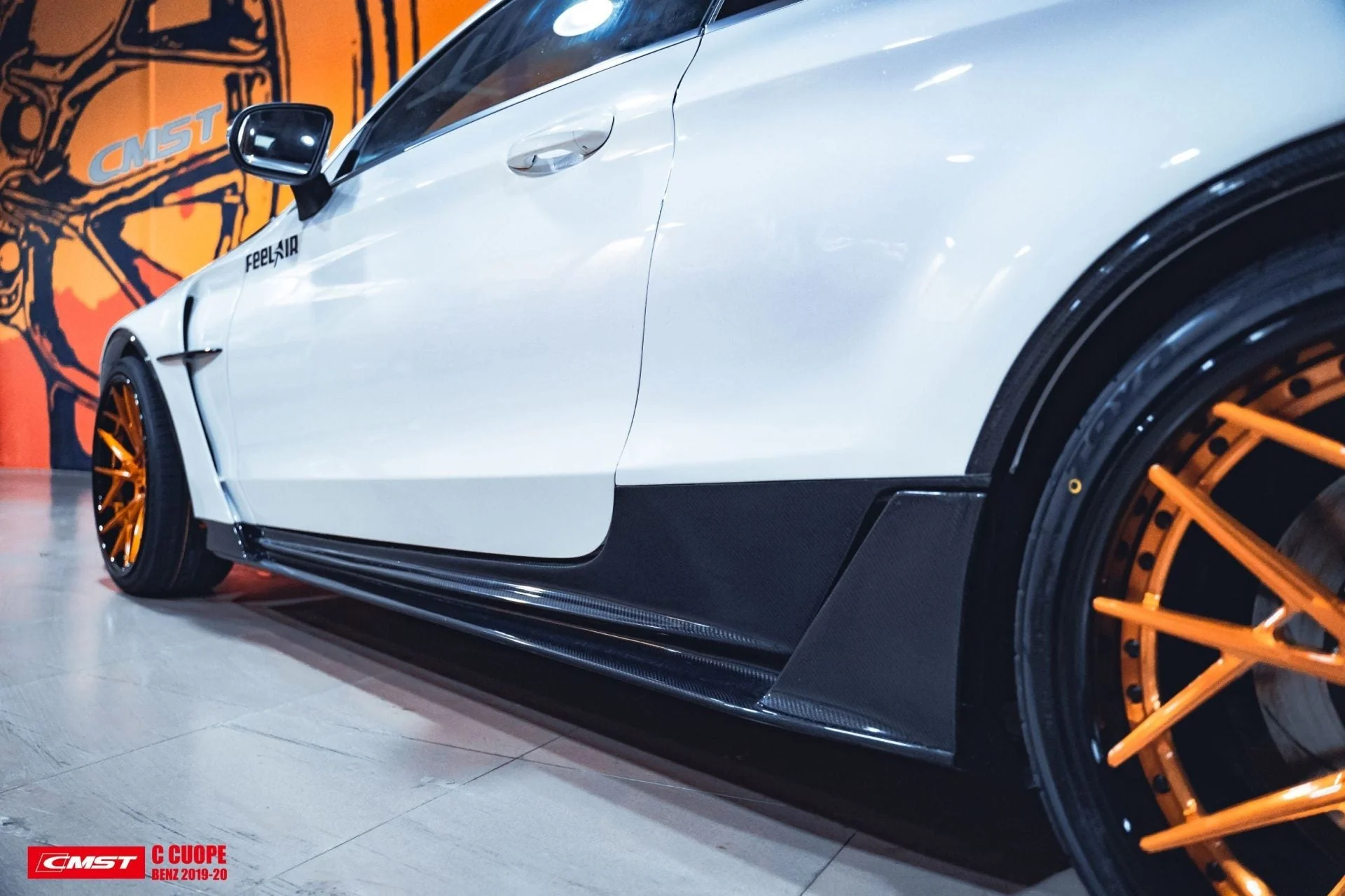 CMST Carbon Fiber Wide Body Kit for Mercedes-Benz C43 C300 C Coupe 2015-ON - Image 28
