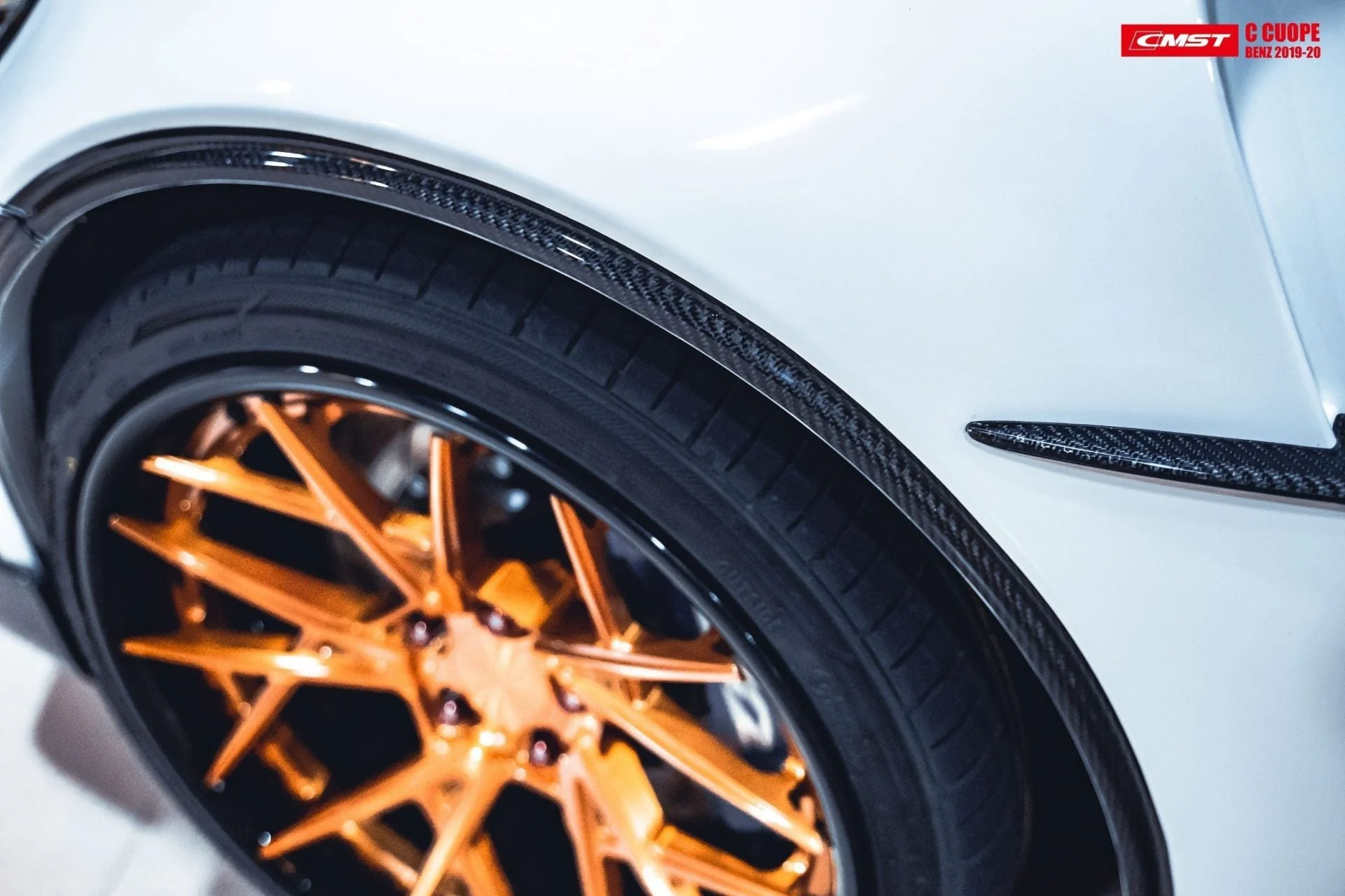 CMST Carbon Fiber Wide Body Kit for Mercedes-Benz C43 C300 C Coupe 2015-ON - Image 35