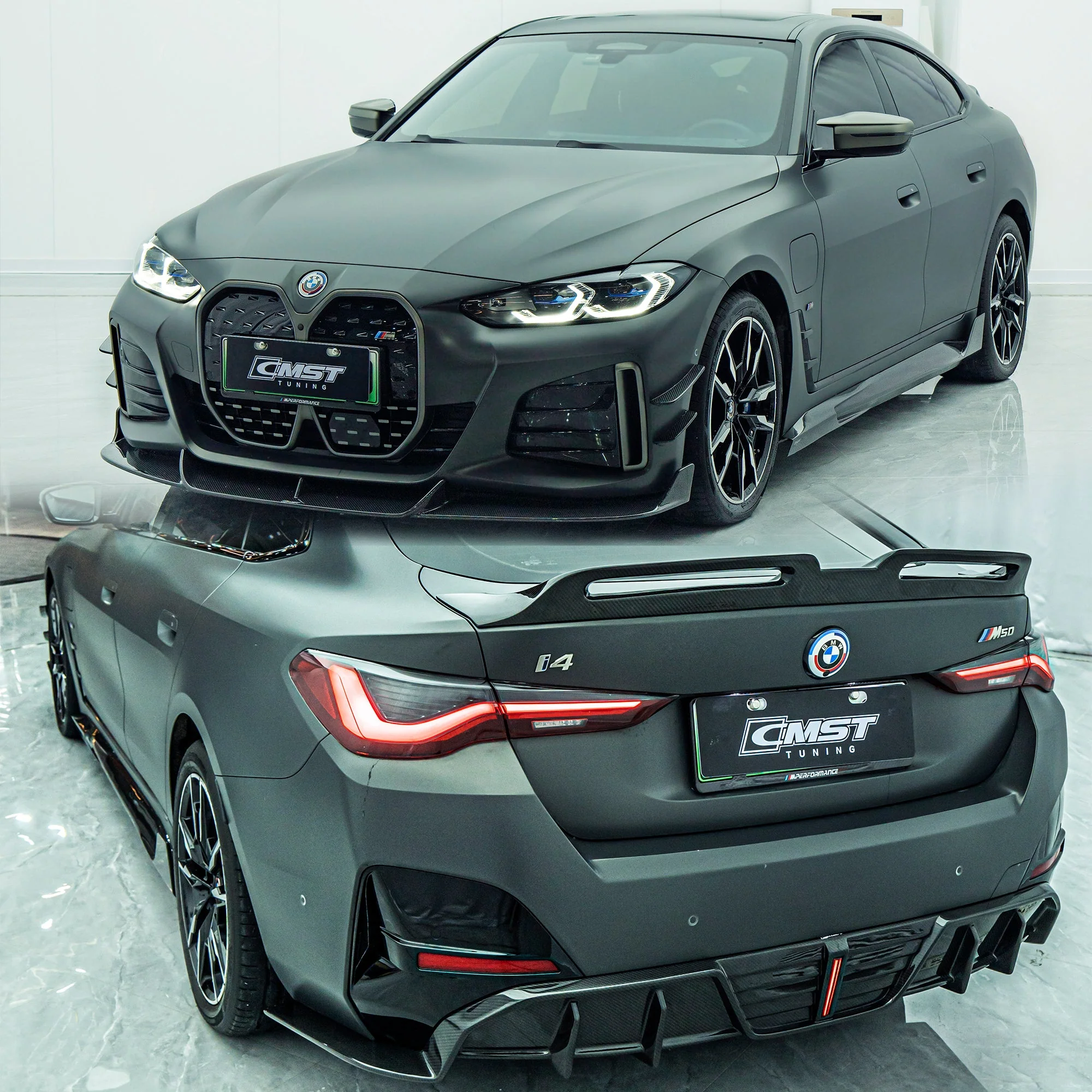 CMST Carbon Fibre CFRP Lowline Bodykit for BMW i4 - Image 2