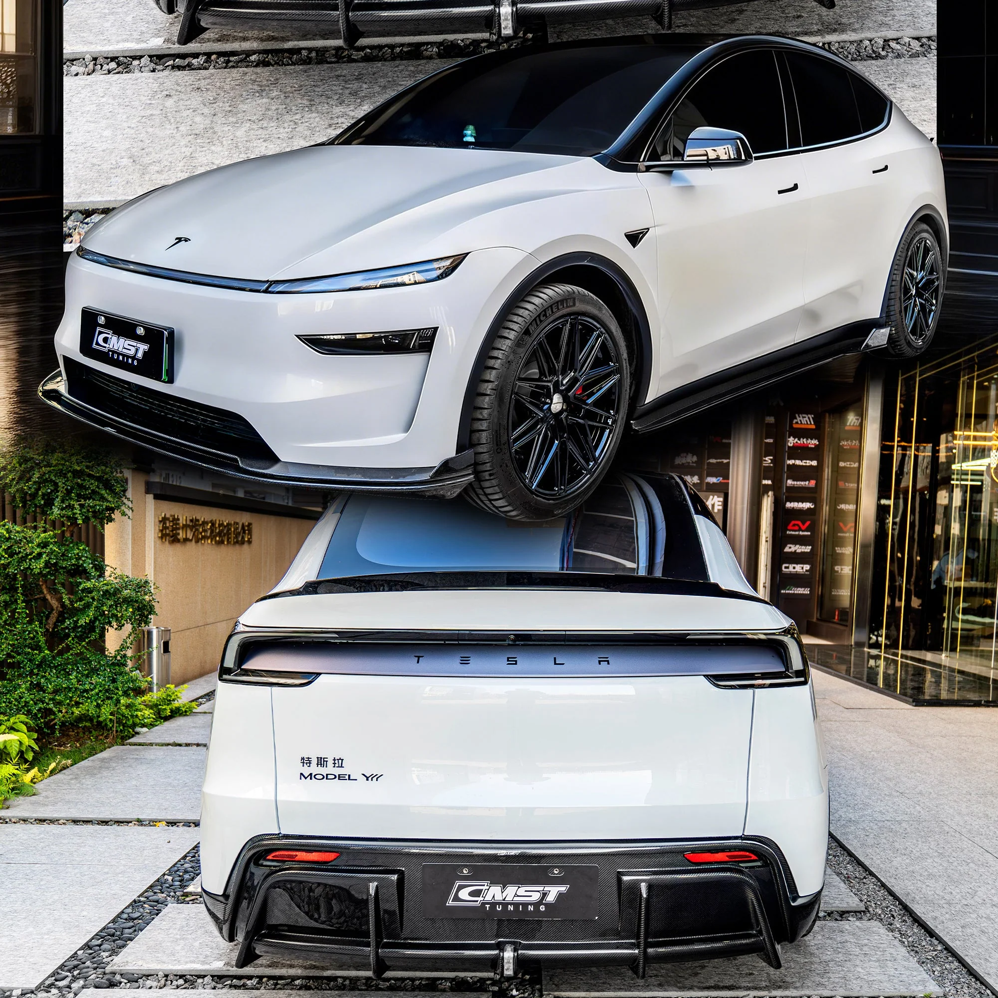 CMST Carbon Tesla Model Y L Full Carbon Fibre Bodykit (2 Versions) - Image 2