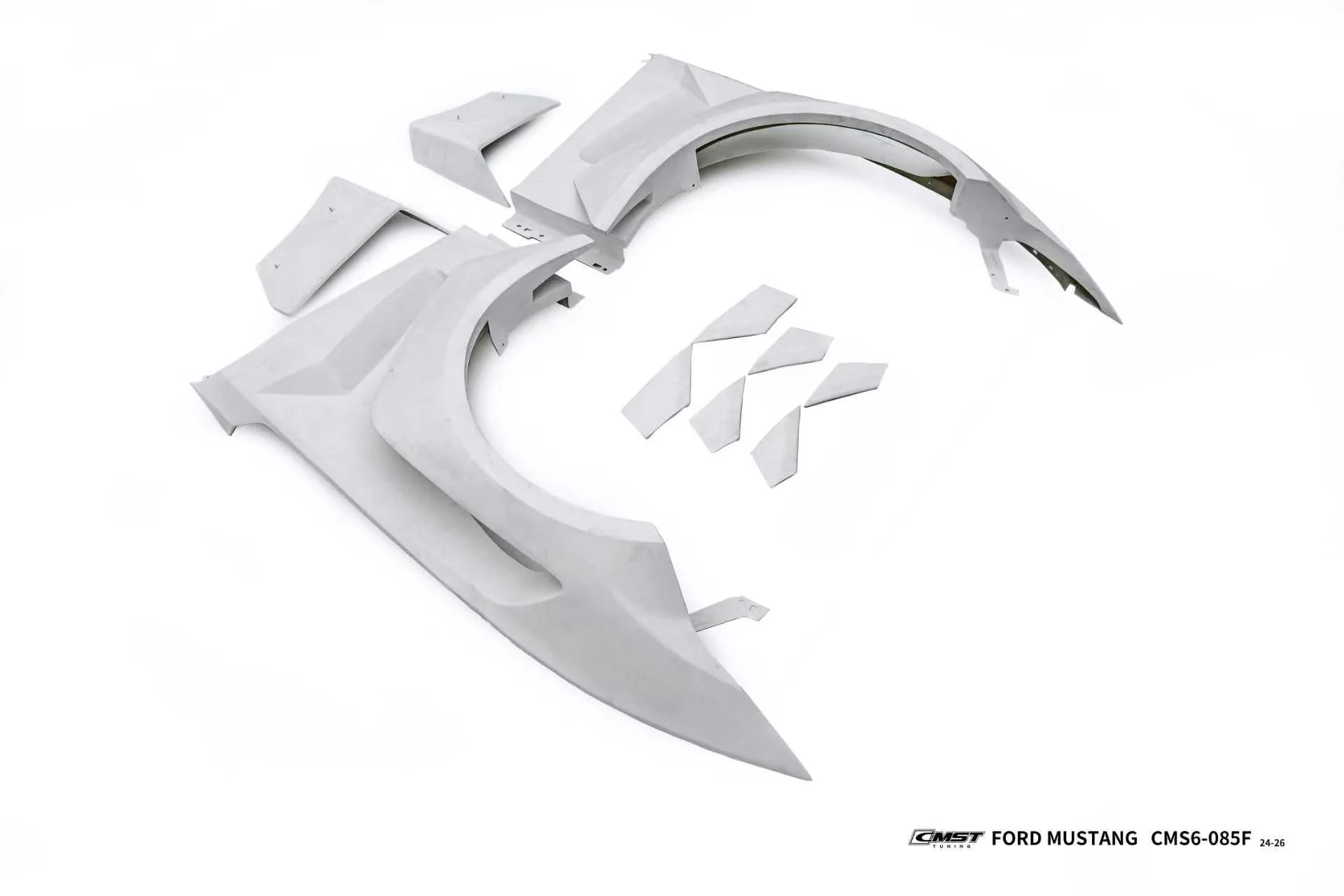 CMST Ford Mustang "GTD Style" FRP / Partial Carbon Wide Bodykit for S650 Ford Mustang - Image 13