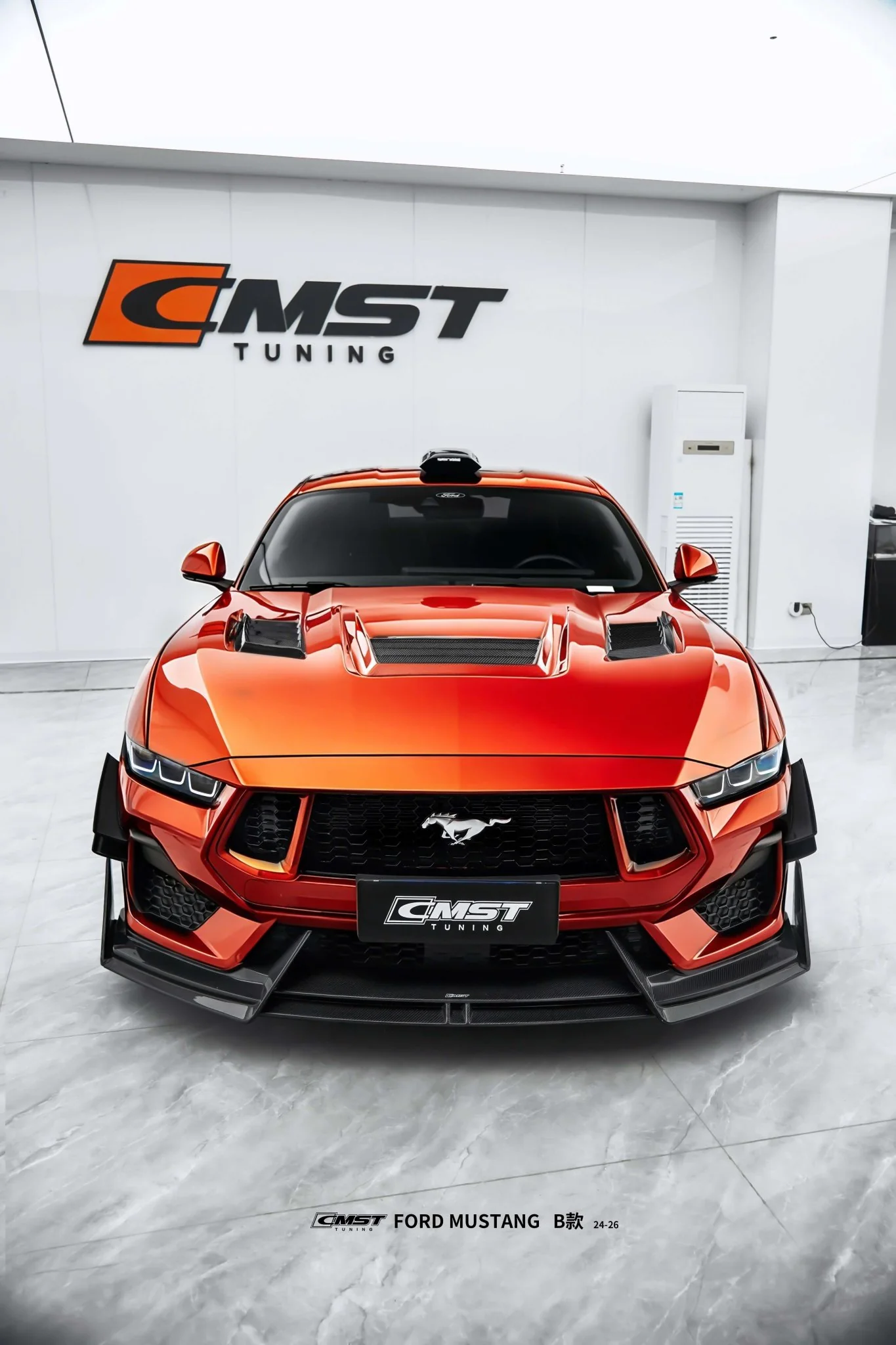 CMST Ford Mustang S650 2.3/5.0 Carbon Fibre Bonnet - Image 12