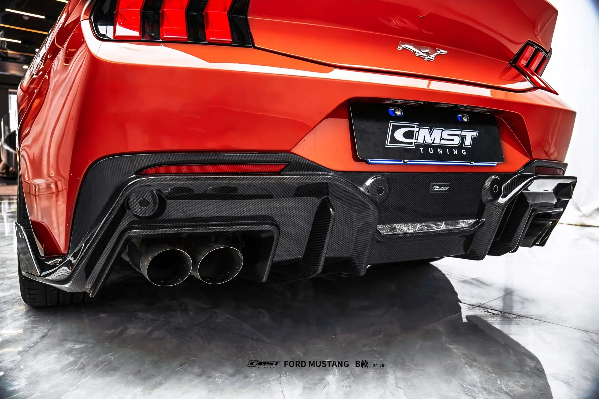CMST Ford Mustang S650 2.3 / 5.0 Full Carbon Fibre Bodykit Style B - Image 9