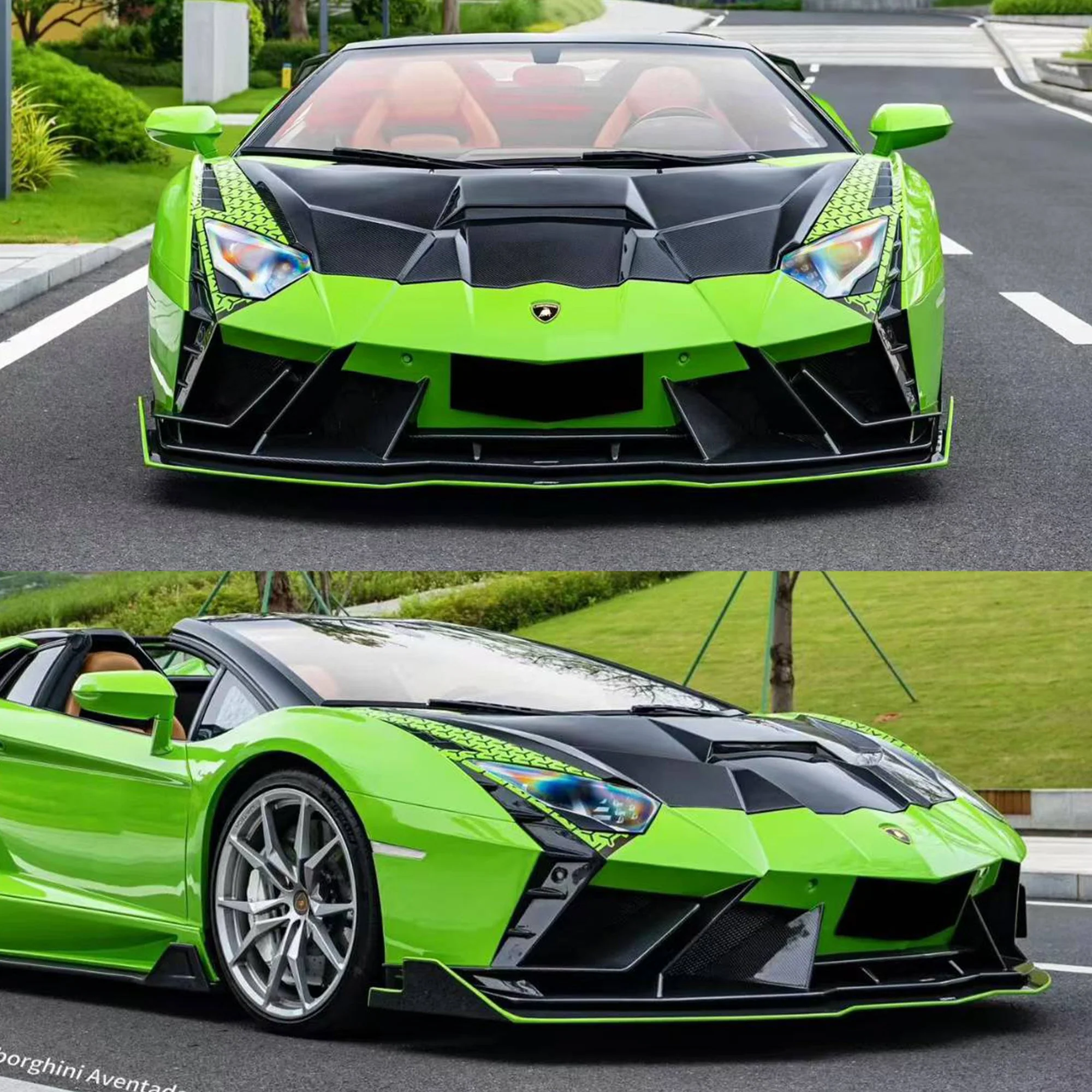 CMST Lamborghini Aventador LP700 Dry Carbon Fibre Front End Conversion - Image 2